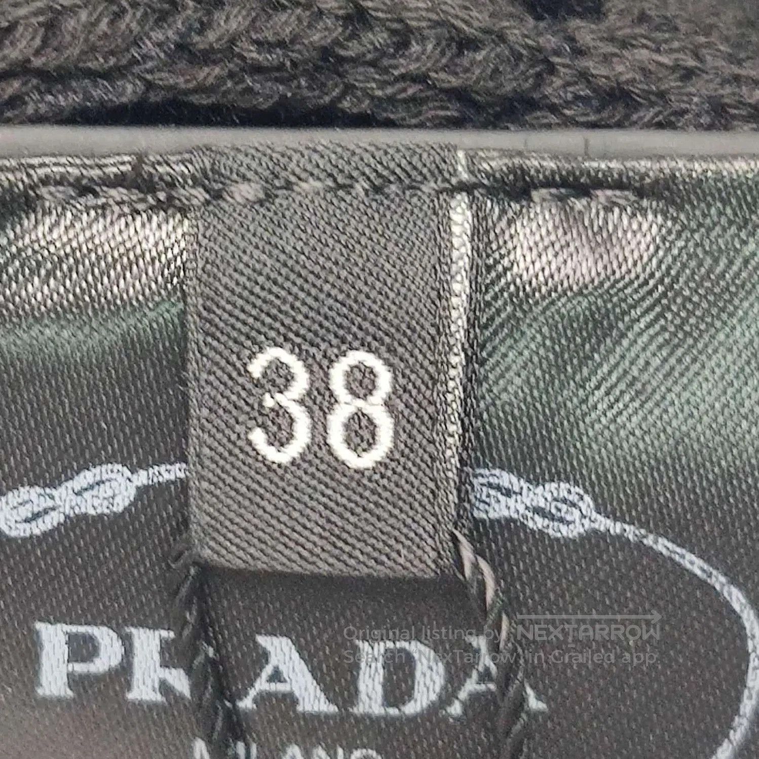Prada Prada Black Cotton Turtleneck Knit Sweater . Size S / US 4 / IT 40 - 7 Thumbnail