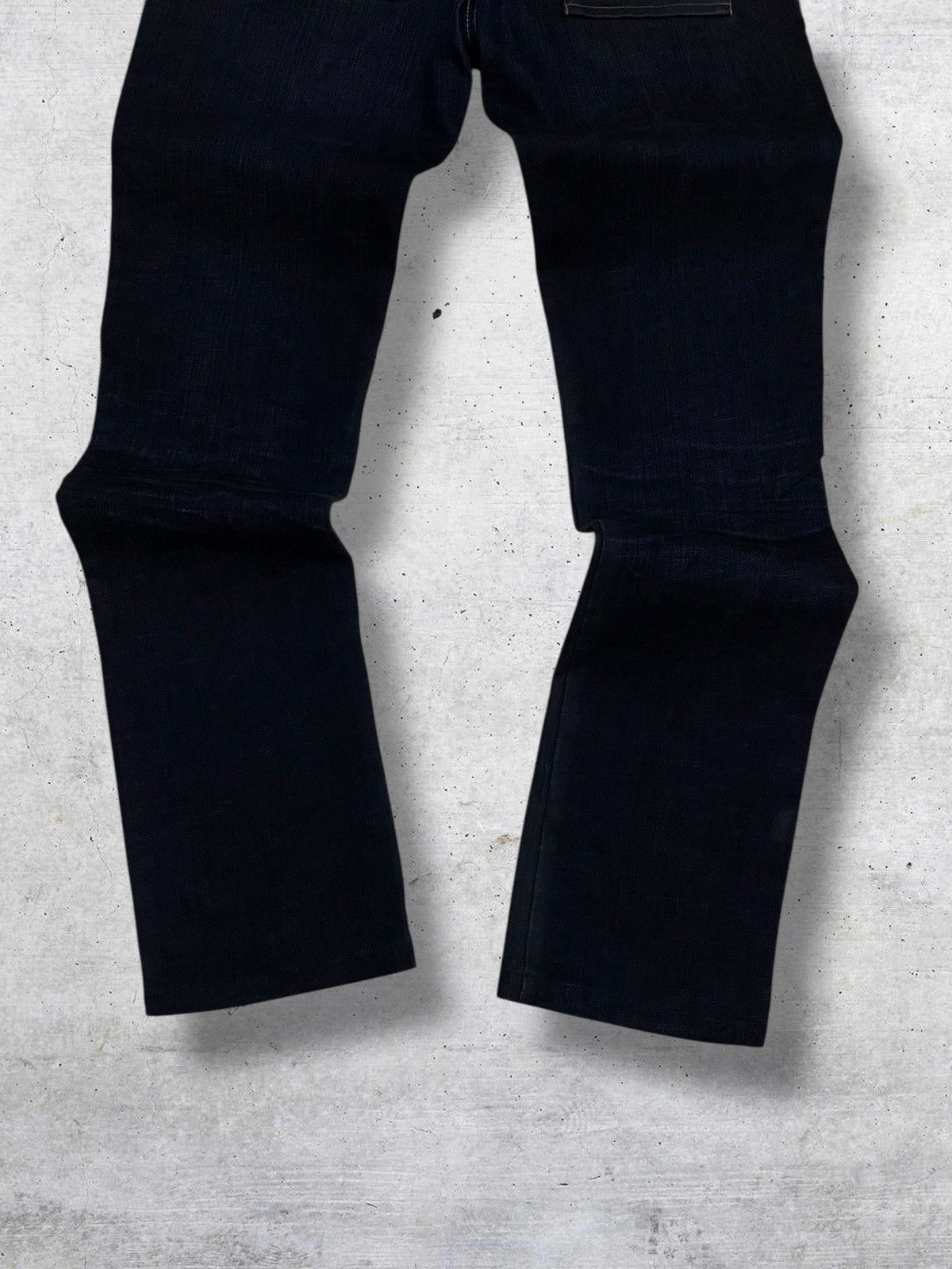 Notify VINTAGE NOTIFY CRAFTED JAPAN DESIGNER OG FLARED INDIGO DENIM Size US 28 / EU 44 - 10 Thumbnail