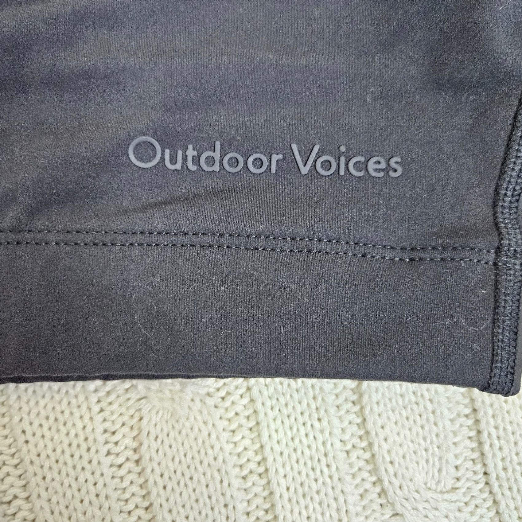 Outdoor Voices Outdoor voices Women's Black Sports Bra Size M Size ONE SIZE - 4 Thumbnail