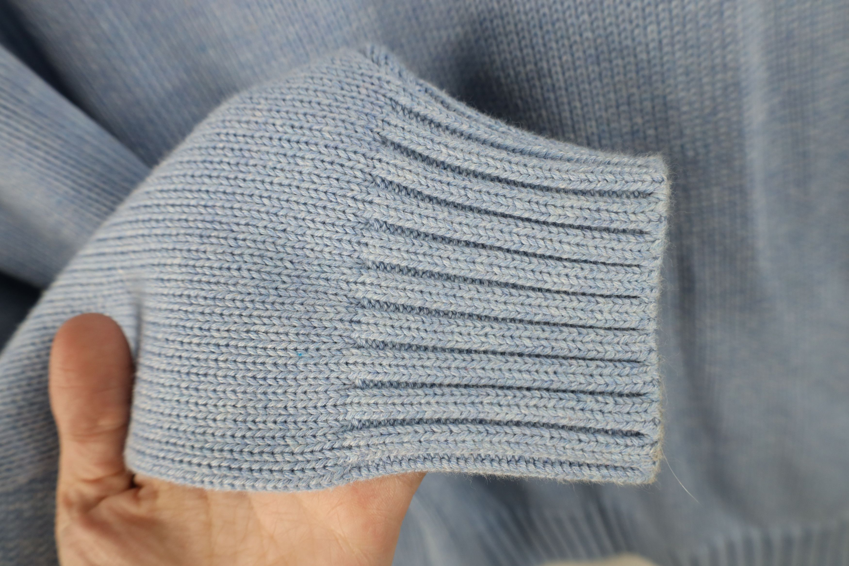 Lands' End Vintage 90s Lands End Crewneck Sweater Carolina Blue Japan Size US XL / EU 56 / 4 - 7 Thumbnail