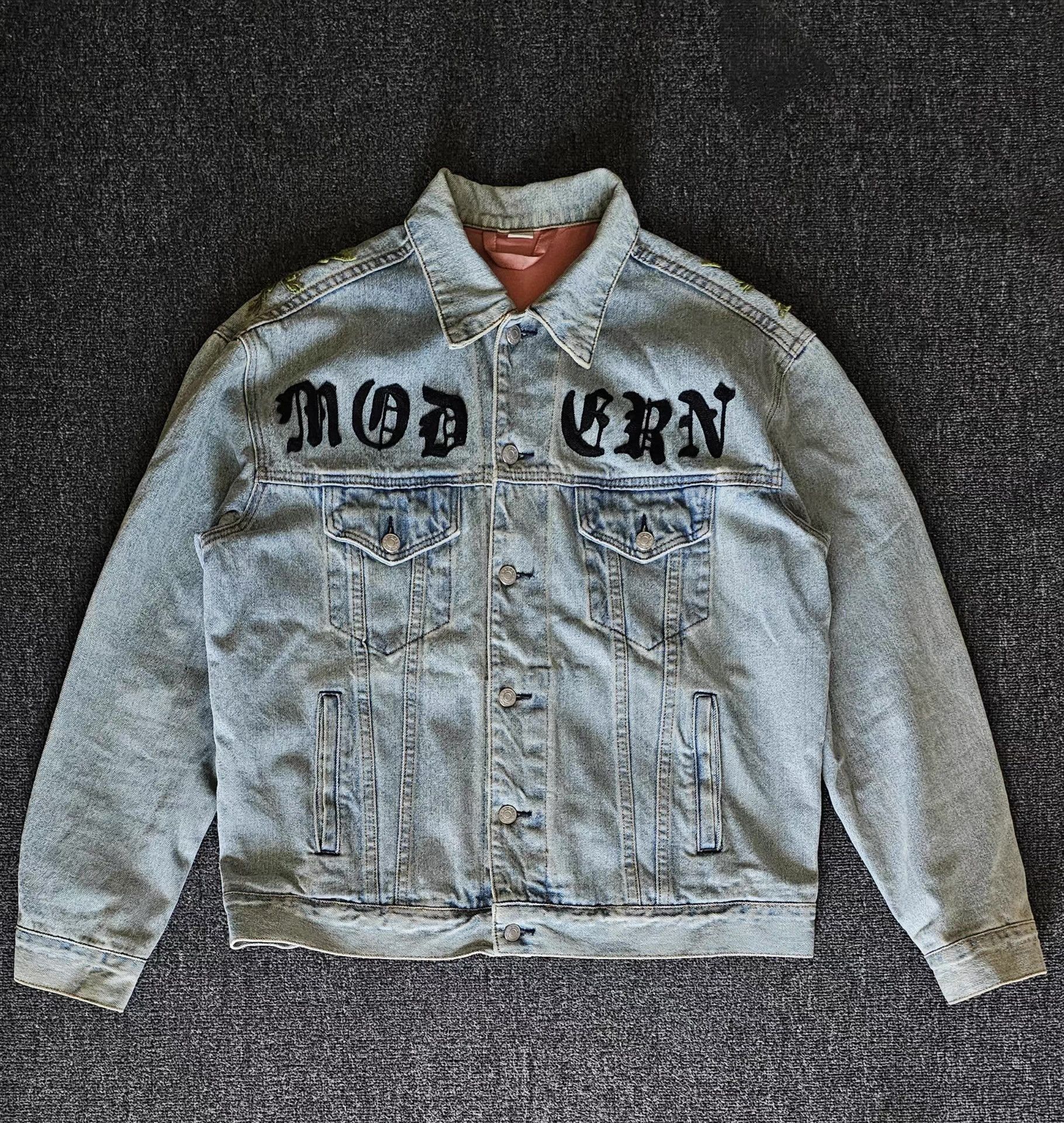 Gucci Gucci floral embroidered denim jacket Size US L / EU 52-54 / 3 - 1 Thumbnail