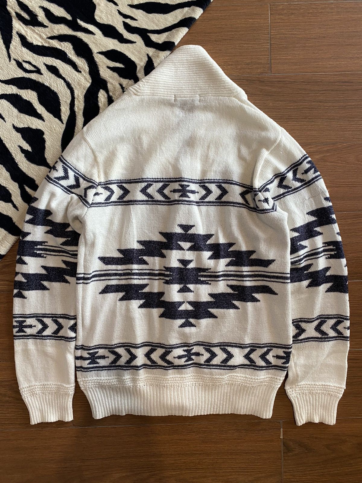 Japanese Brand × Wacko Maria JAPANESE BRAND 90’s CHIMYO FLEECE KNIT CARDIGAN Size US L / EU 52-54 / 3 - 10 Thumbnail