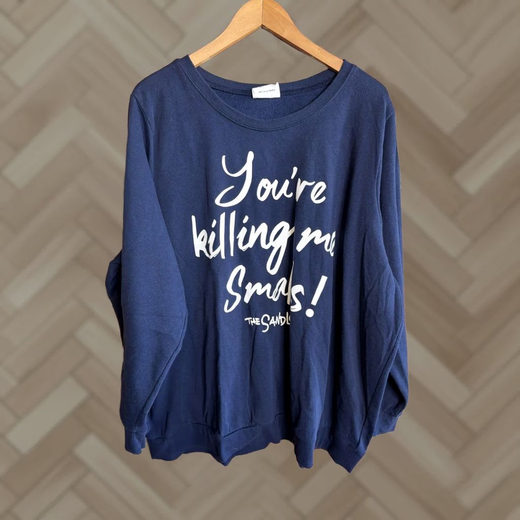 Torrid Torrid Women's T-Shirt Blue Short Sleeve Logo Tee You're Killing Me Smalls 4XL The Sandlot Shirt Mens Womens Boys Girls Size 40" / US 18 - 1 Thumbnail