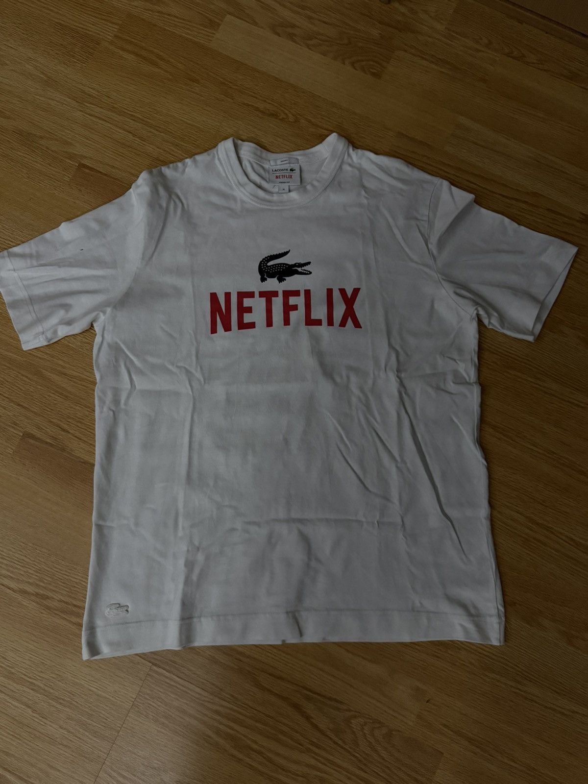 Lacoste LACOSTE X NETFLIX T-SHIRT Size US M / EU 48-50 / 2 - 1 Thumbnail