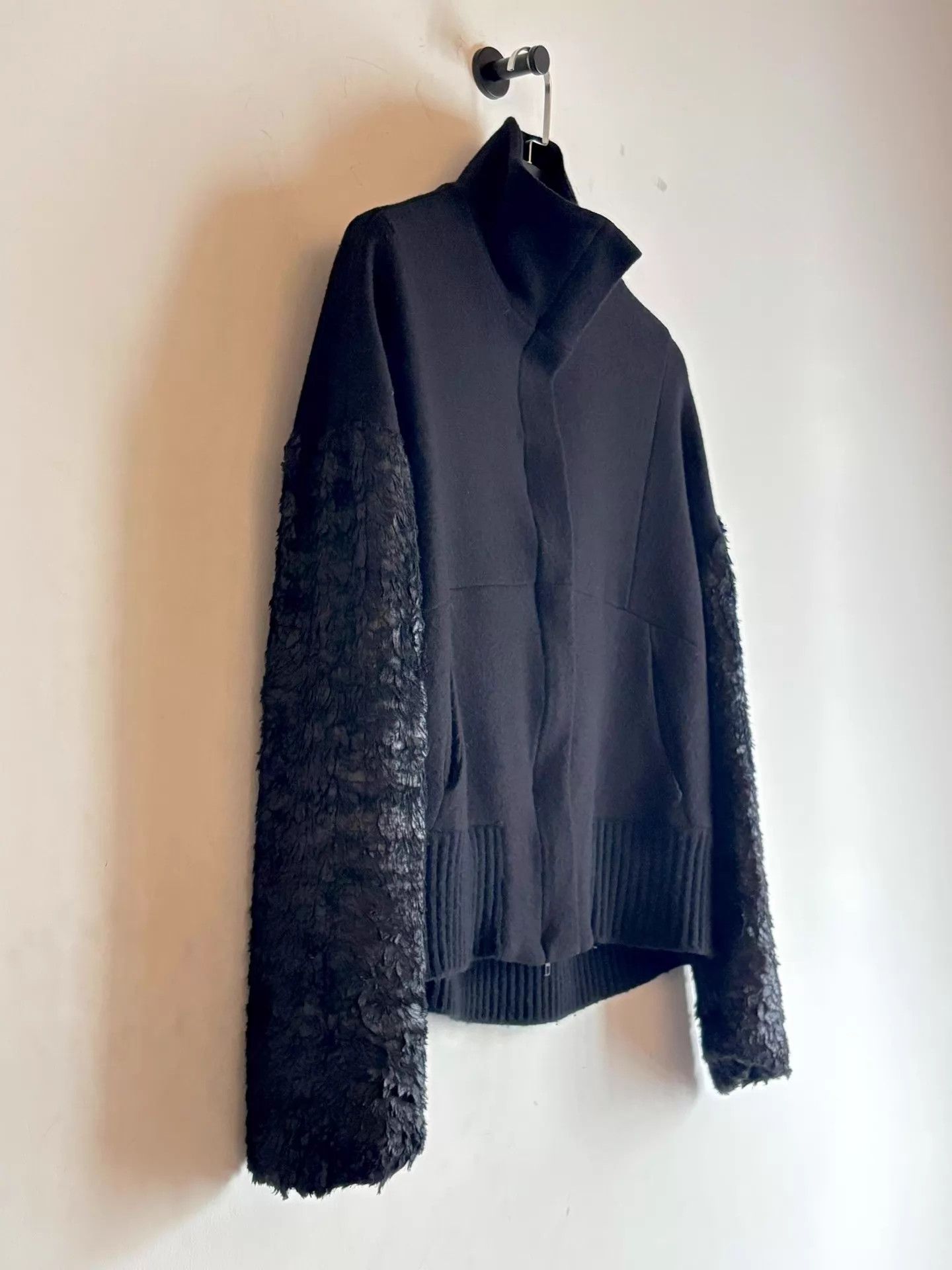 Ann Demeulemeester Ann Demeulemeester Black Feather Short Jacket 36 Size XS / US 0-2 / IT 36-38 - 5 Thumbnail