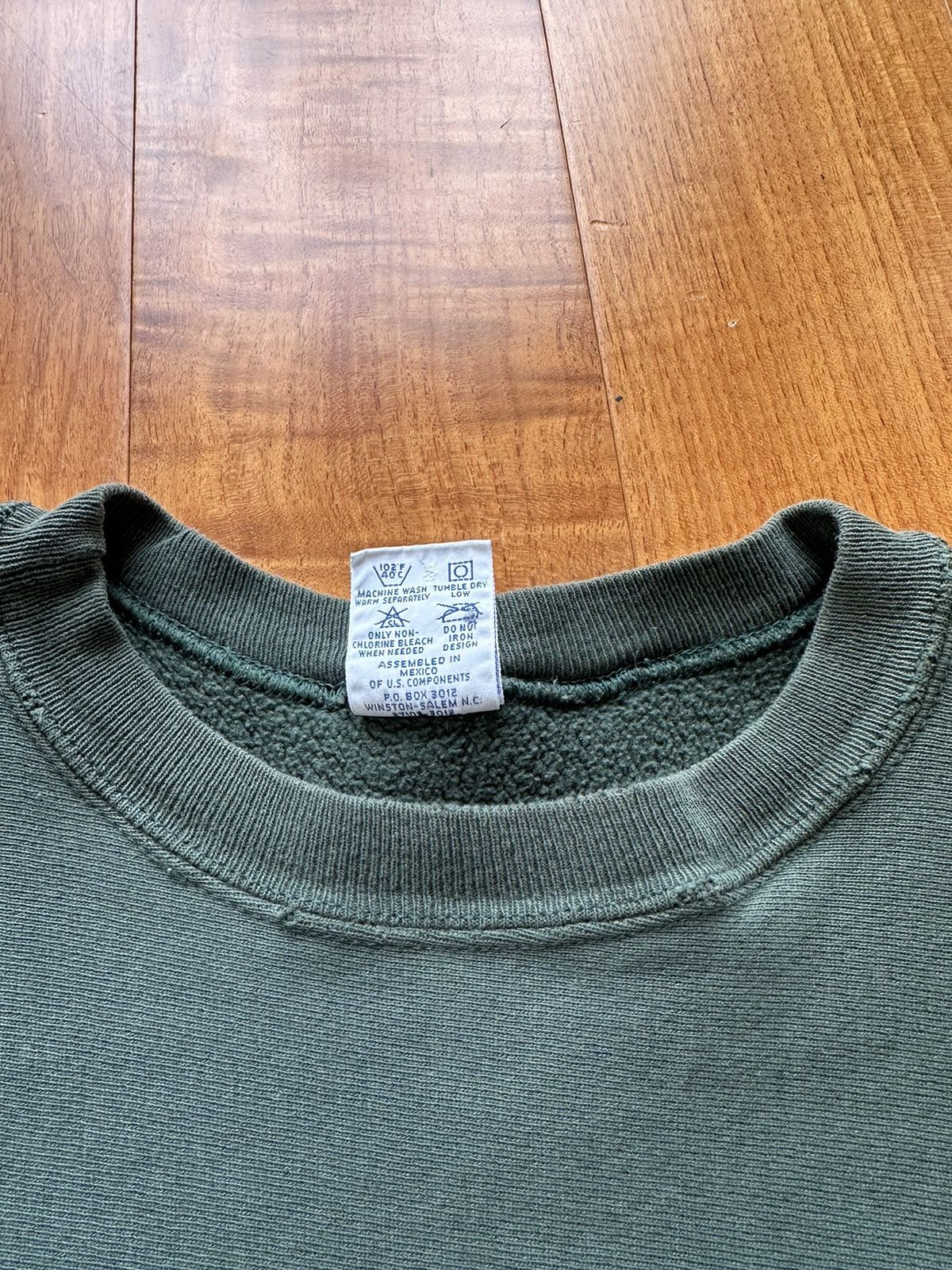 Champion × Vintage Vintage 90s Champion Forrest Green Reverse Weave Sweatshirt Size US XXL / EU 58 / 5 - 14 Thumbnail