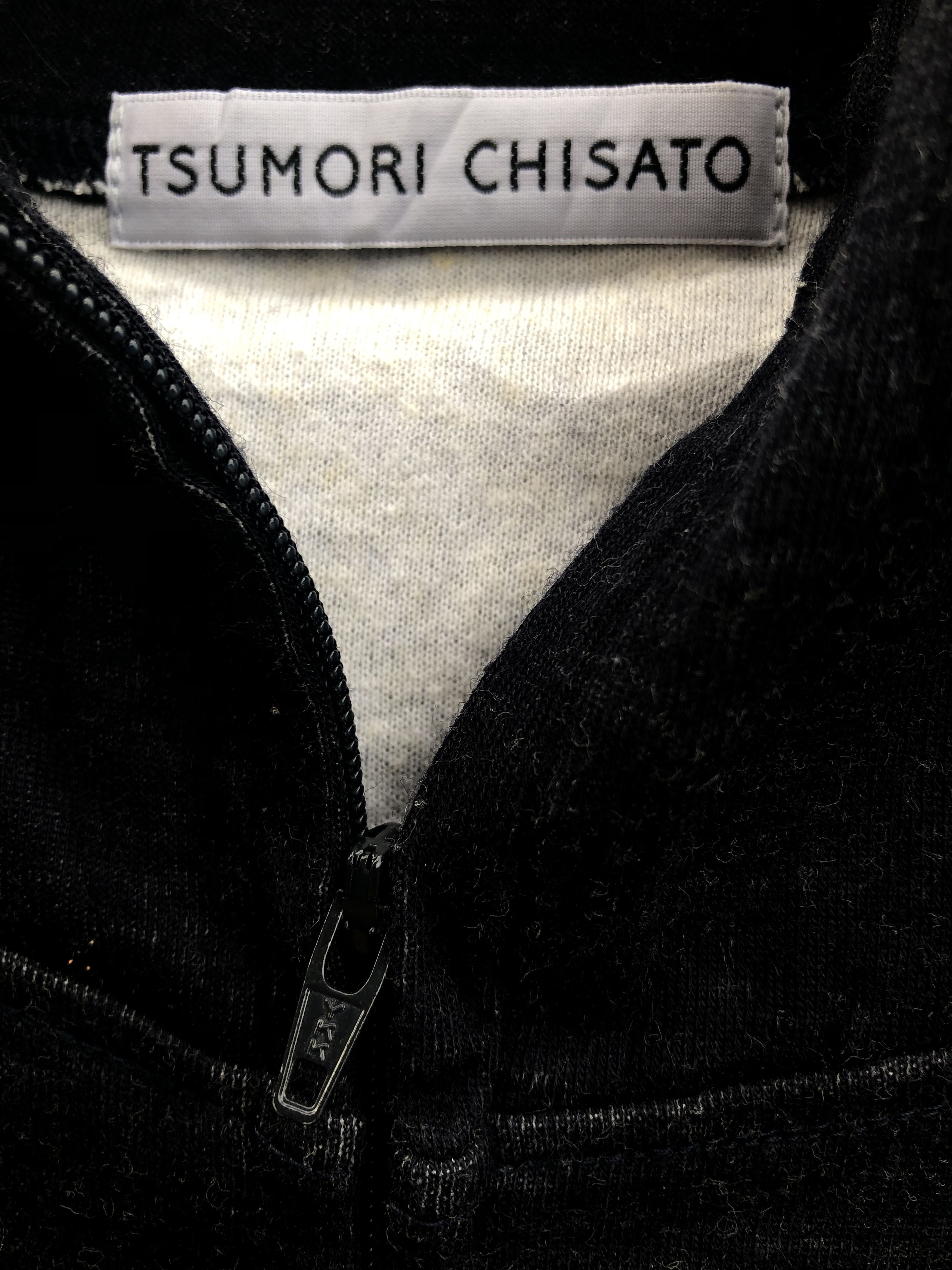 Tsumori Chisato Tsumori Chisato Black Sleeveless Hoodie Zip Vest Size S / US 4 / IT 40 - 4 Thumbnail