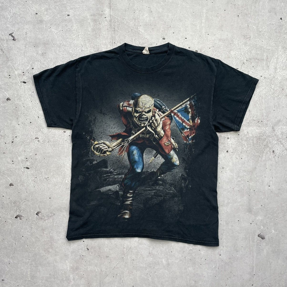 Iron Maiden × Vintage Vintage Iron Maiden T-Shirt The Trooper 2010 Band Rock Y2K Size US L / EU 52-54 / 3 - 2 Thumbnail