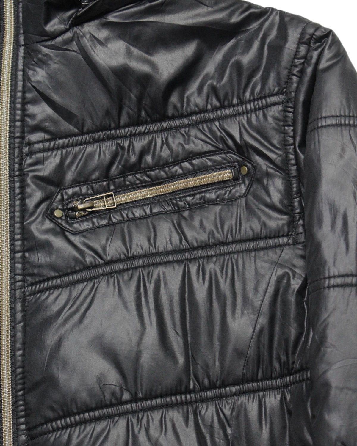 If Six Was Nine 2000S SPINALH JAPAN DETACHABLE FUR HOOD UTILITY JACKET Size US M / EU 48-50 / 2 - 4 Thumbnail