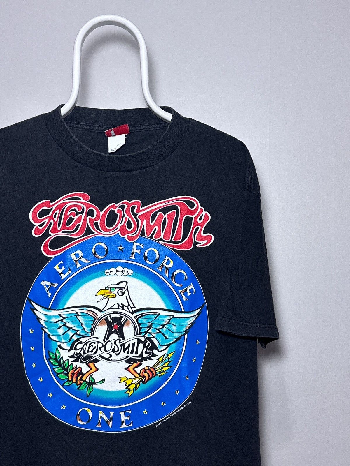 Aerosmith Aerosmith Aero-Force One 1993 Concert Tshirt Size US XL / EU 56 / 4 - 5 Thumbnail