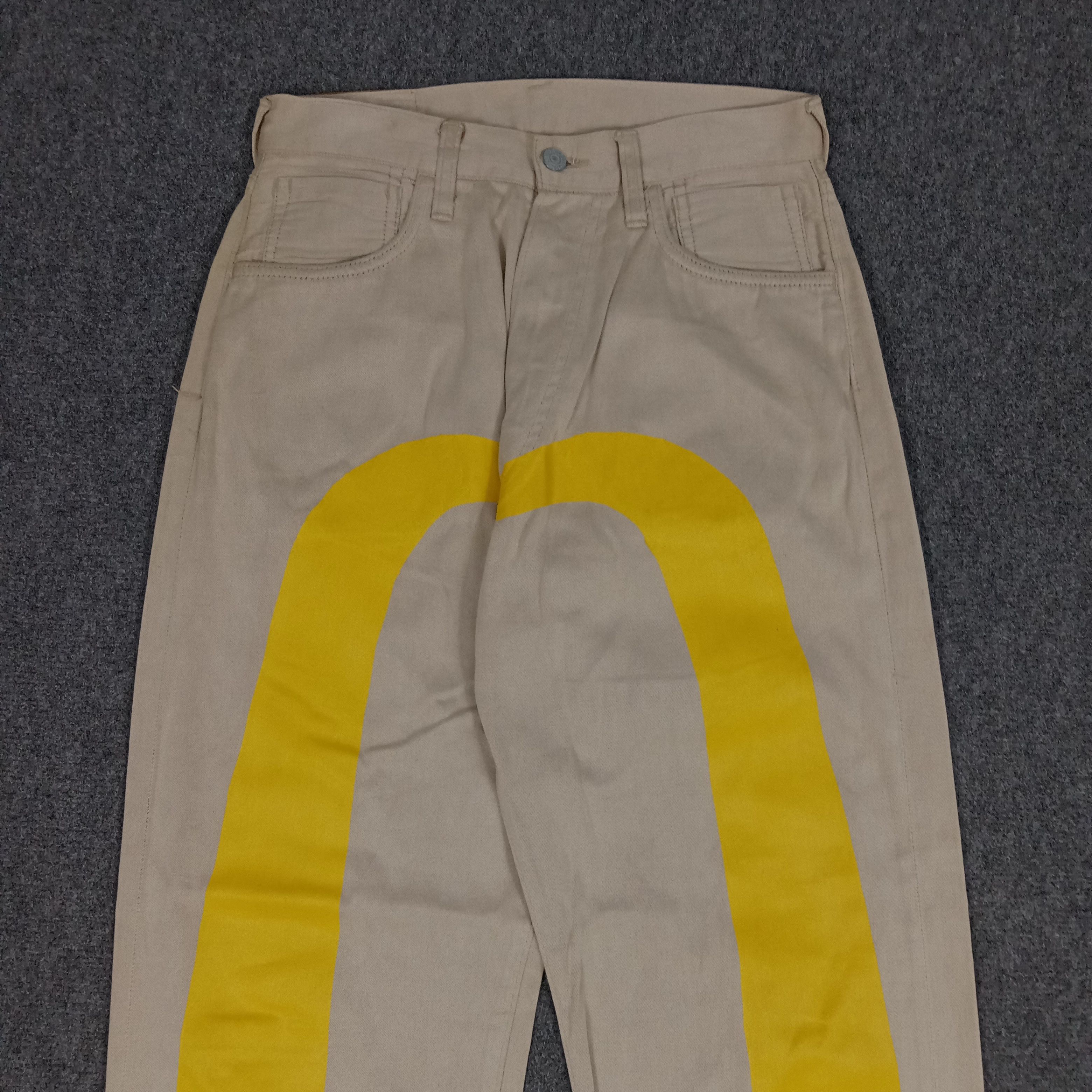 Evisu × Japanese Brand × Vintage Evisu Japanese Brand Daicock Custom Art Pants Size US 28 / EU 44 - 2 Thumbnail
