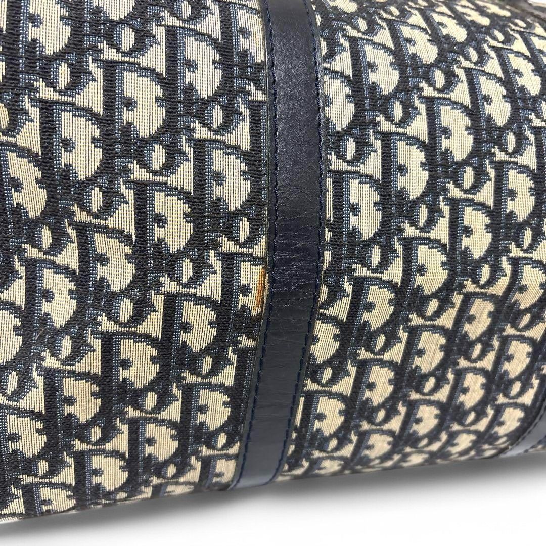Dior Dior - Trotter Boston Handbag Leather Canvas Monogram Size ONE SIZE - 7 Thumbnail