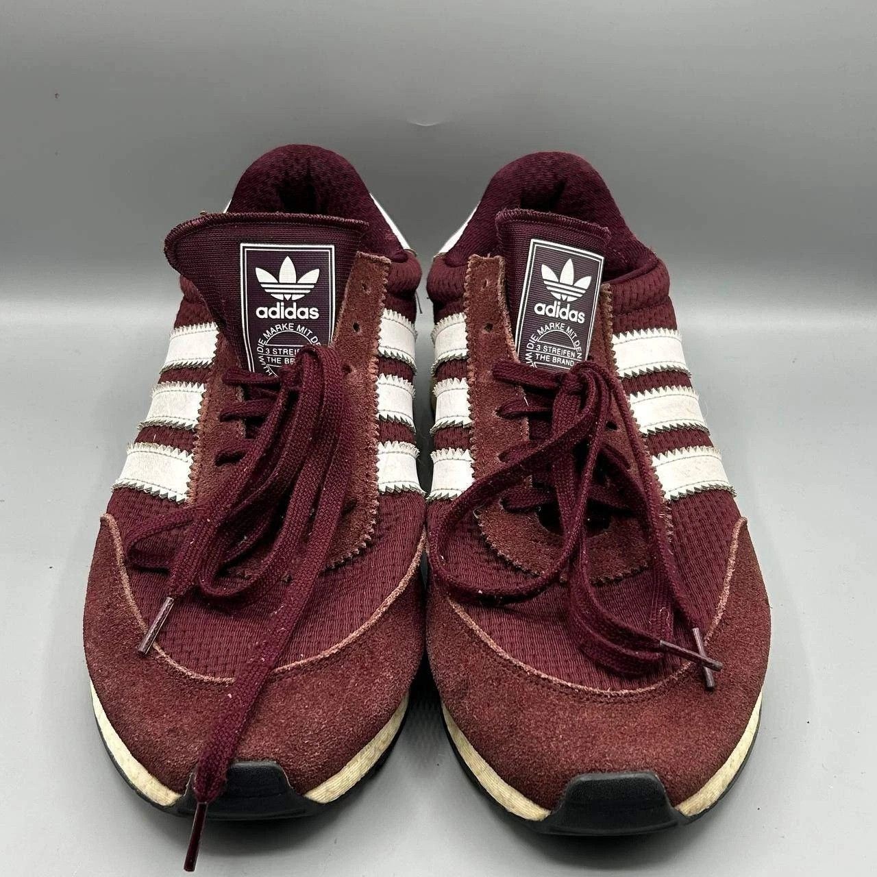 Adidas Adidas I-5923 Sneakers Shoes Men 12 Maroon Athletic D97210 Size US 12 / EU 45 - 2 Thumbnail