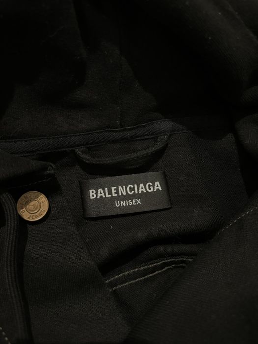 Balenciaga Balenciaga black denim jacket | Grailed