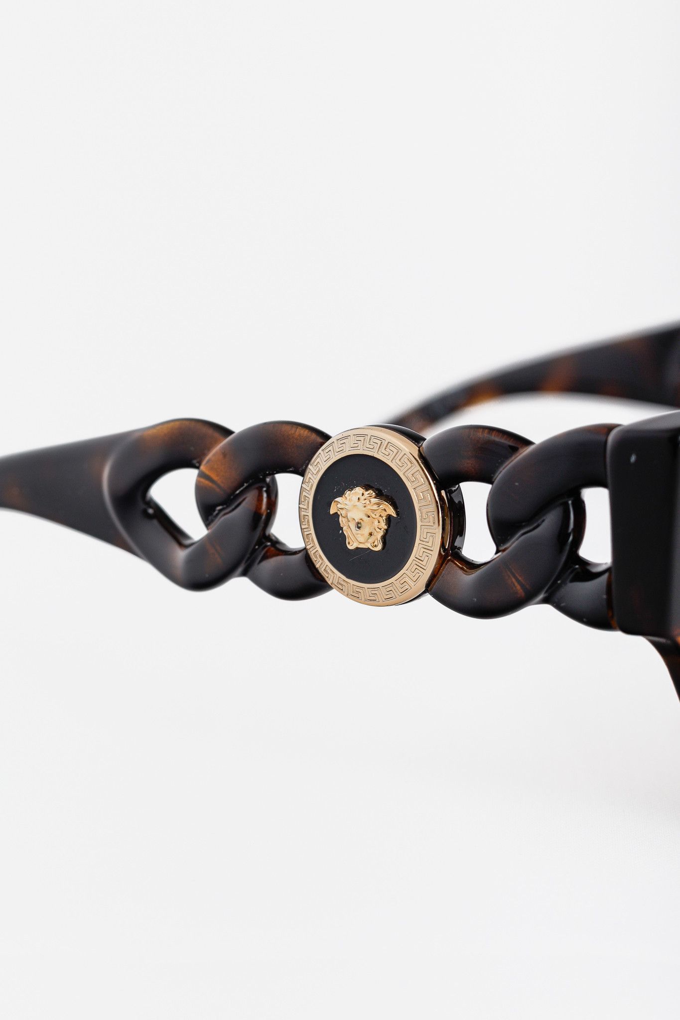 Versace Versace VE4408 108/73 Havana Tortoiseshell Medusa Sunglasses Size ONE SIZE - 6 Thumbnail