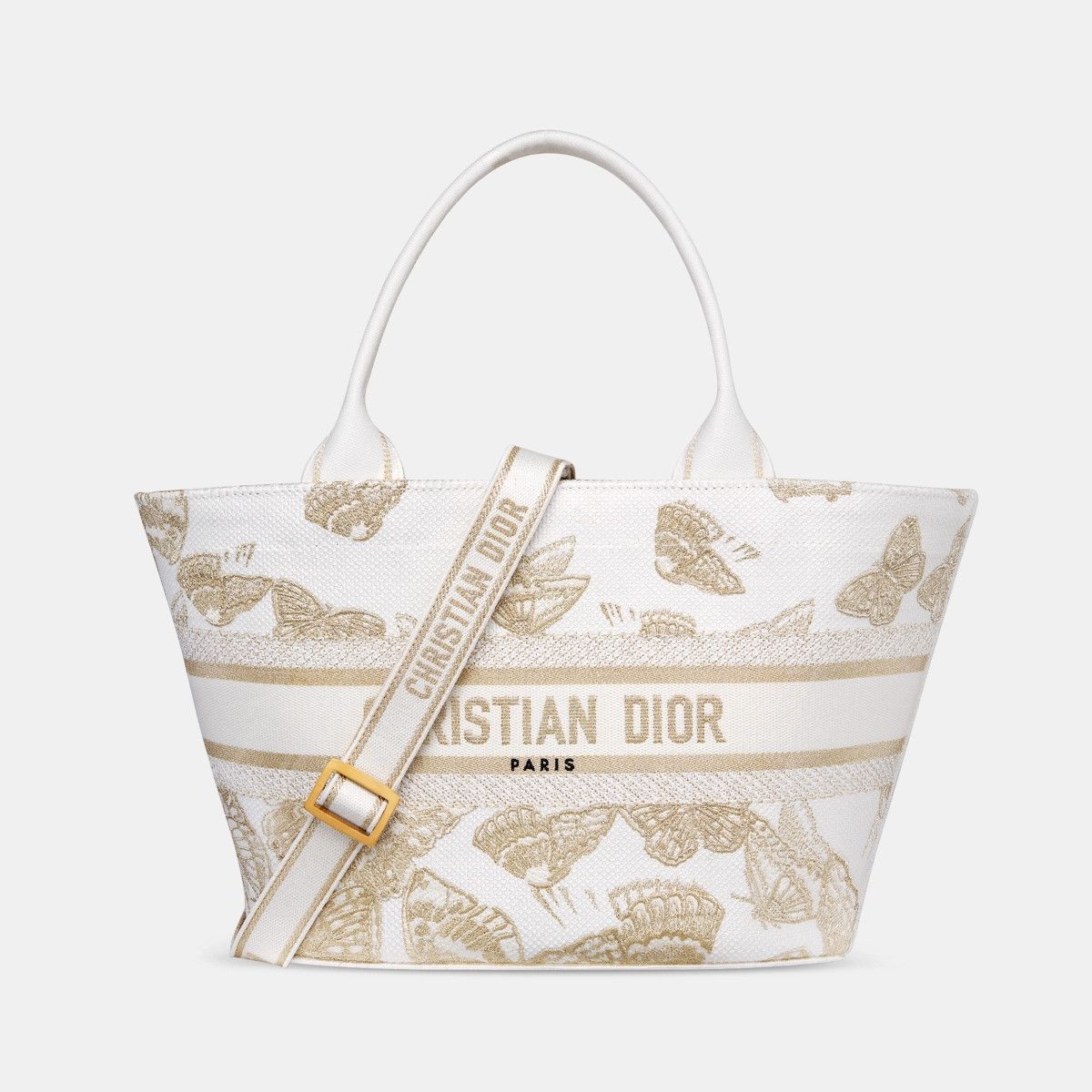 Dior o1bcso1str0226 Size:OS/Hat Bucket Bag in White/Golden Size ONE SIZE - 2 Thumbnail
