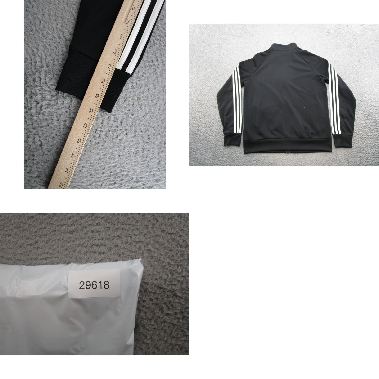 Adidas Adidas Track Jacket Women's Slim 3 Striped Primegreen Full Zip Size L Black Buttons? (Wait) Size L / US 10 / IT 46 - 8 Thumbnail