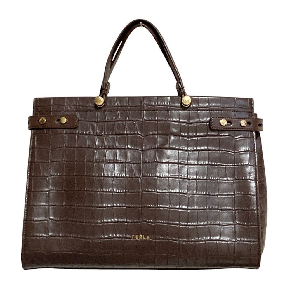 Furla Furla Furla Lady Leather 2way Tote Bag Leather Tote Bag DUTY FREE for USA Size ONE SIZE - 1 Thumbnail