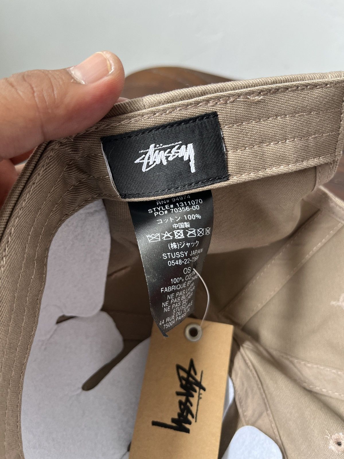 Stussy Stussy basic stock low pro cap Size ONE SIZE - 6 Thumbnail