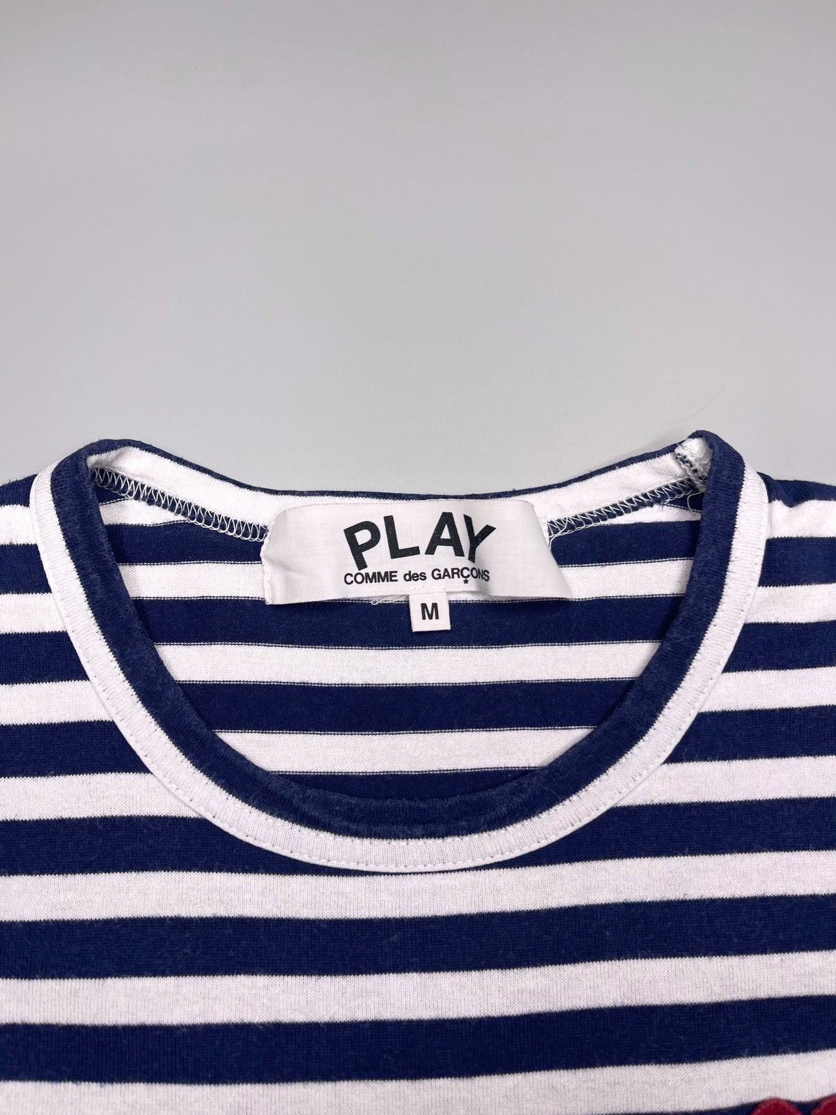Comme des Garcons × Comme des Garcons PLAY × Comme des Garcons SHIRT Comme Des Garcons Paly Long Sleeve Size M / US 6-8 / IT 42-44 - 4 Thumbnail