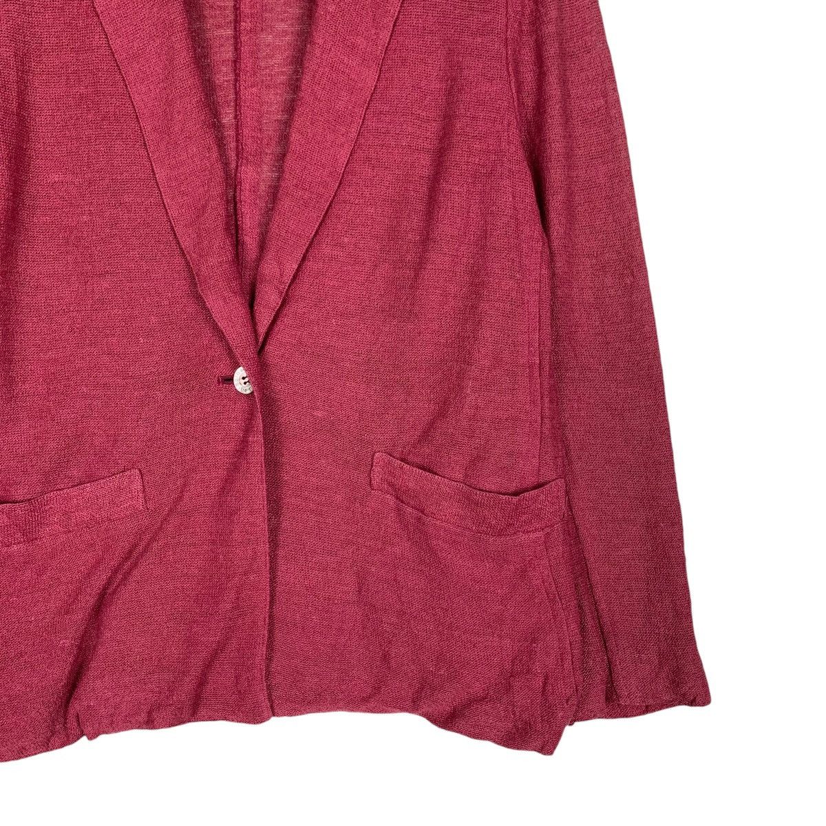 Pierre Balmain PIERRE BALMAIN Boutique Red Blazer Jacket #1225-C55 Size S / US 4 / IT 40 - 4 Thumbnail