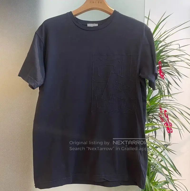 Dior Dior Black Cotton Men's T-Shirt . Size US XS / EU 42 / 0 - 1 Thumbnail