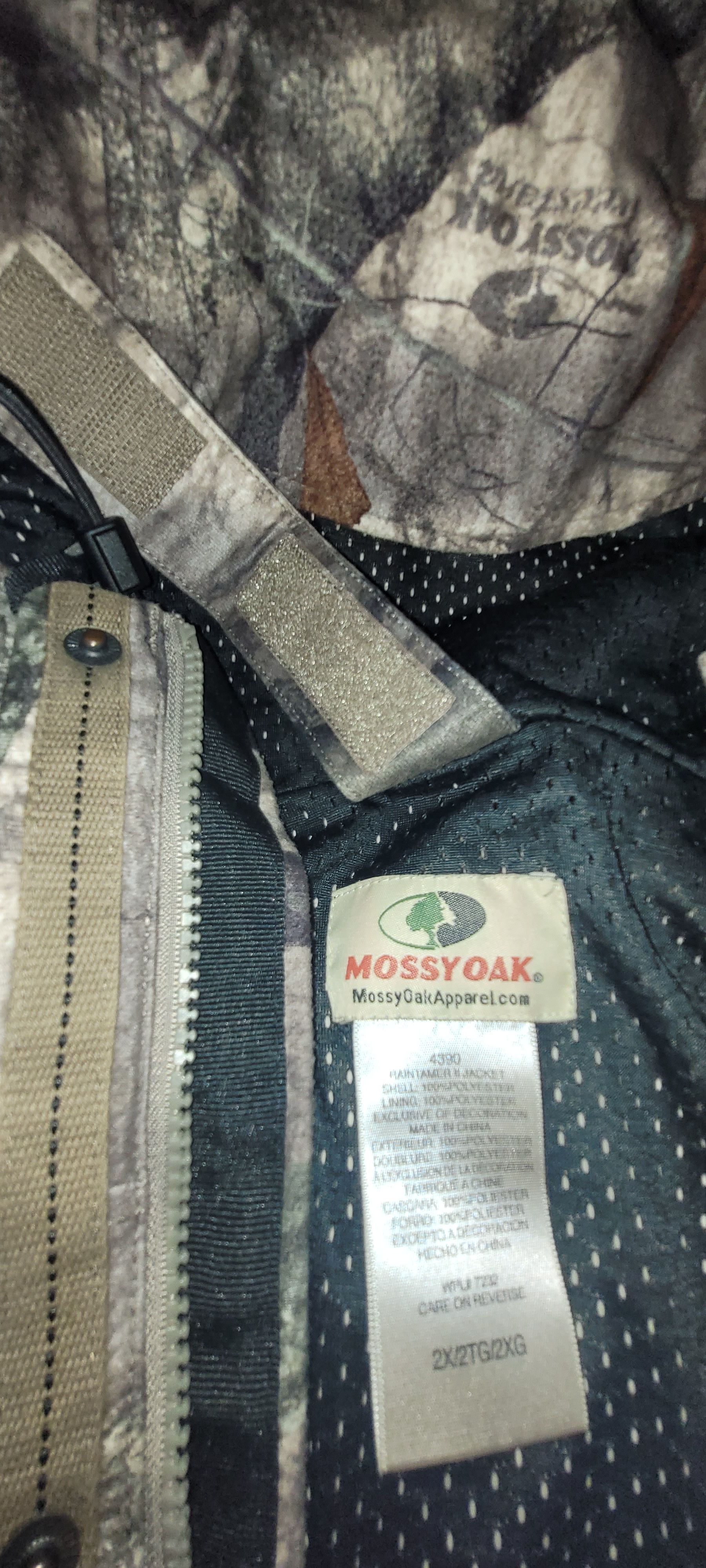 Mossy Oaks Mossy Oaks Treestand camo zipup hoodie Size US XXL / EU 58 / 5 - 3 Thumbnail