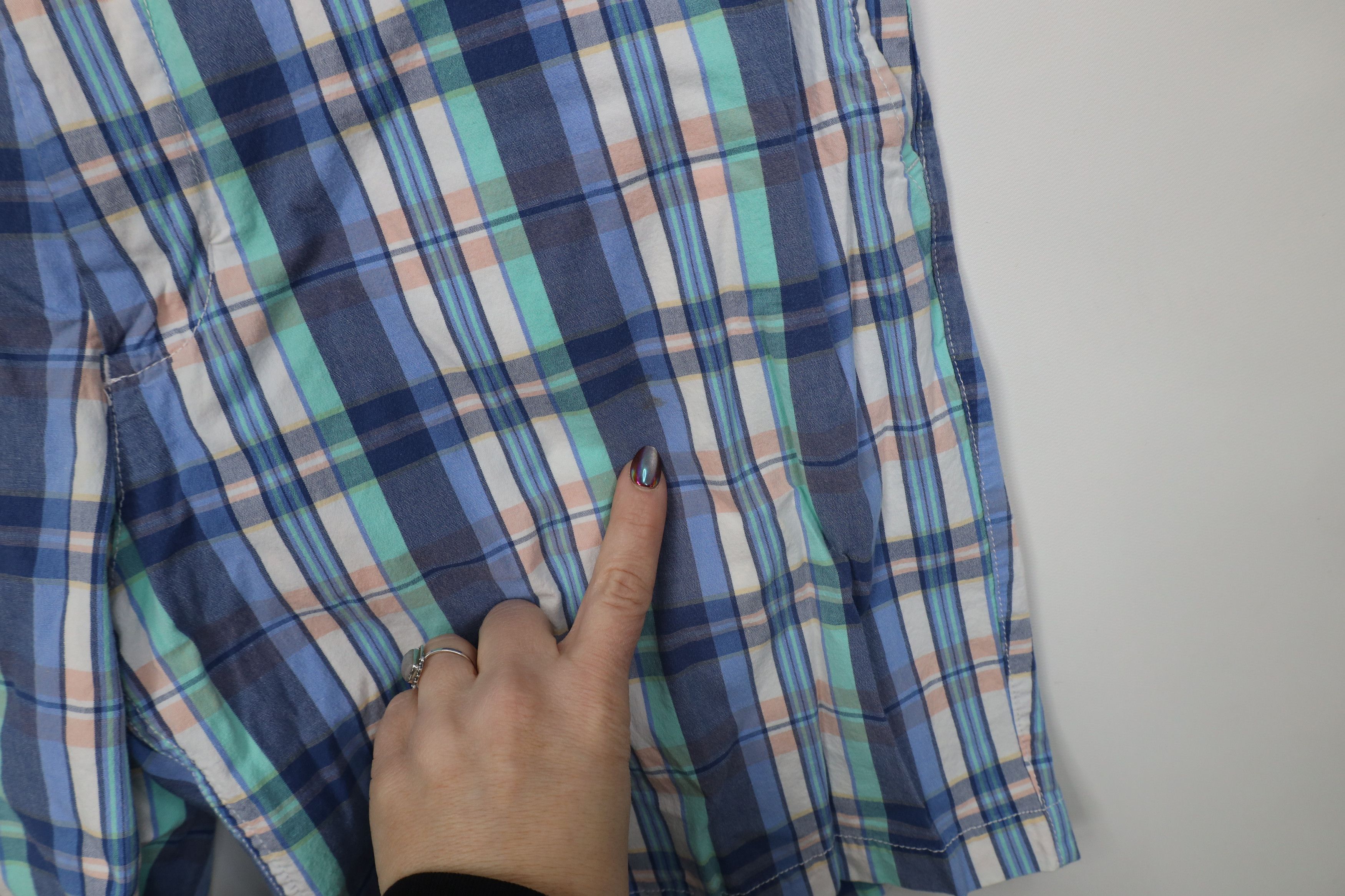 Southern Tide Southern Tide Madras Stretch Above Knee Golf Chino Shorts Size US 40 / EU 56 - 5 Thumbnail