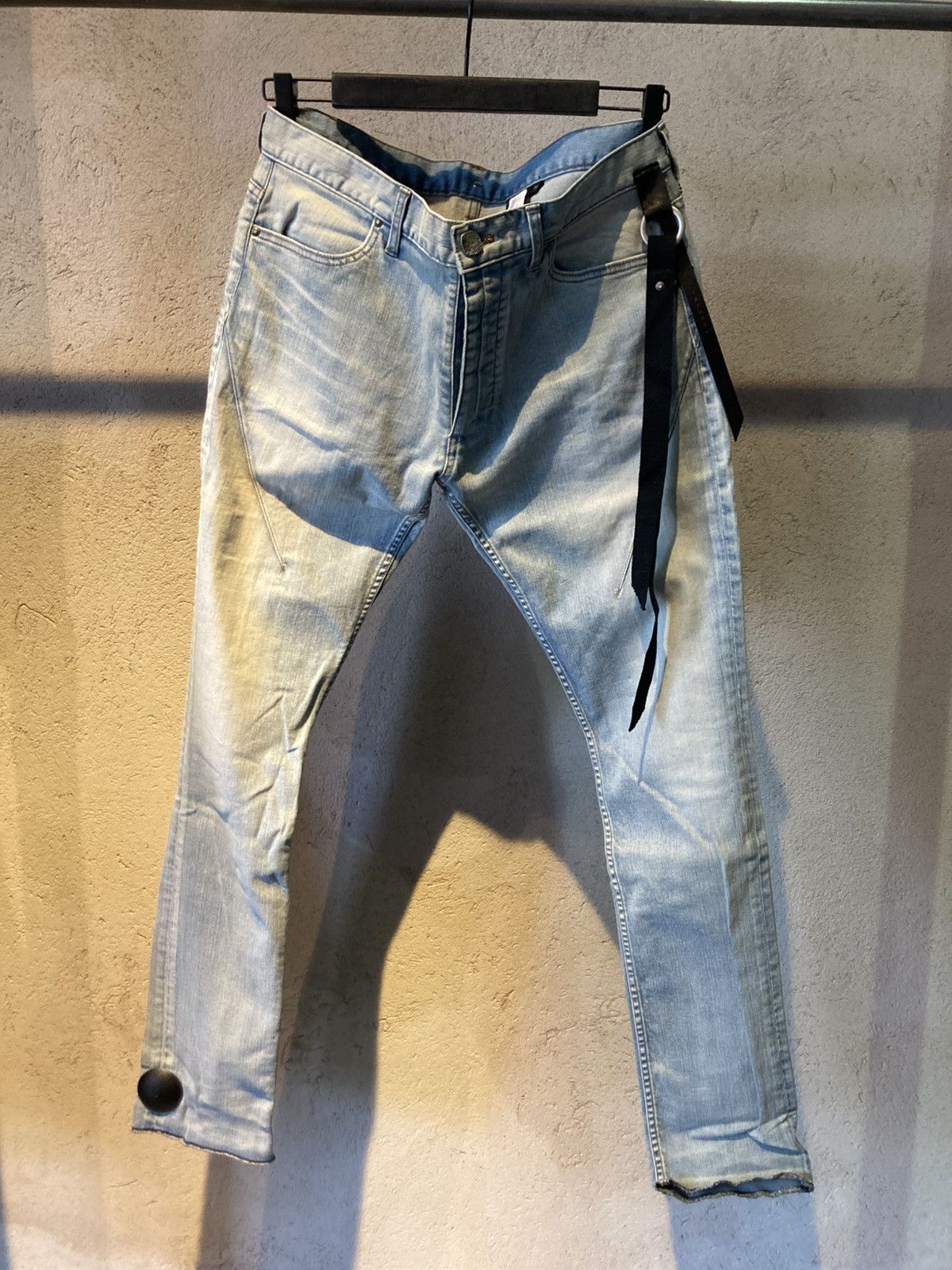 Fagassent Toshiki Aoki Seigeki Light Blue Denim Size US 34 / EU 50 - 1 Thumbnail
