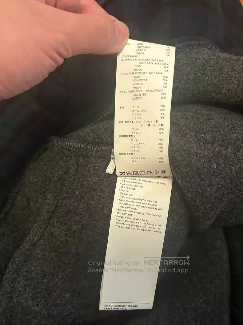 Wtaps Wtaps Wool Tweed Heavy Shirt, Green Size US M / EU 48-50 / 2 - 5 Thumbnail