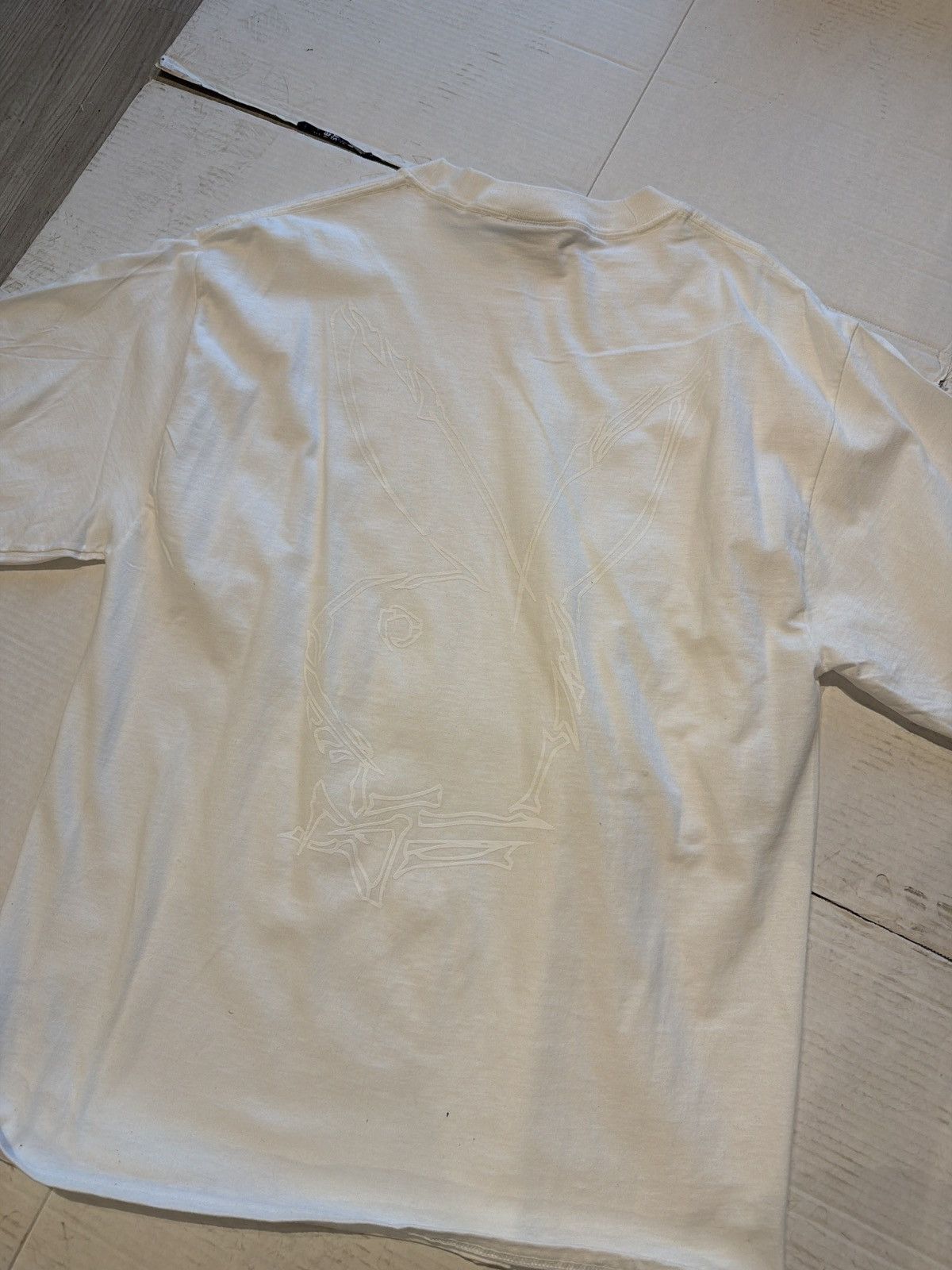 Revenge Revenge playboy white t shirt Size US L / EU 52-54 / 3 - 2 Thumbnail