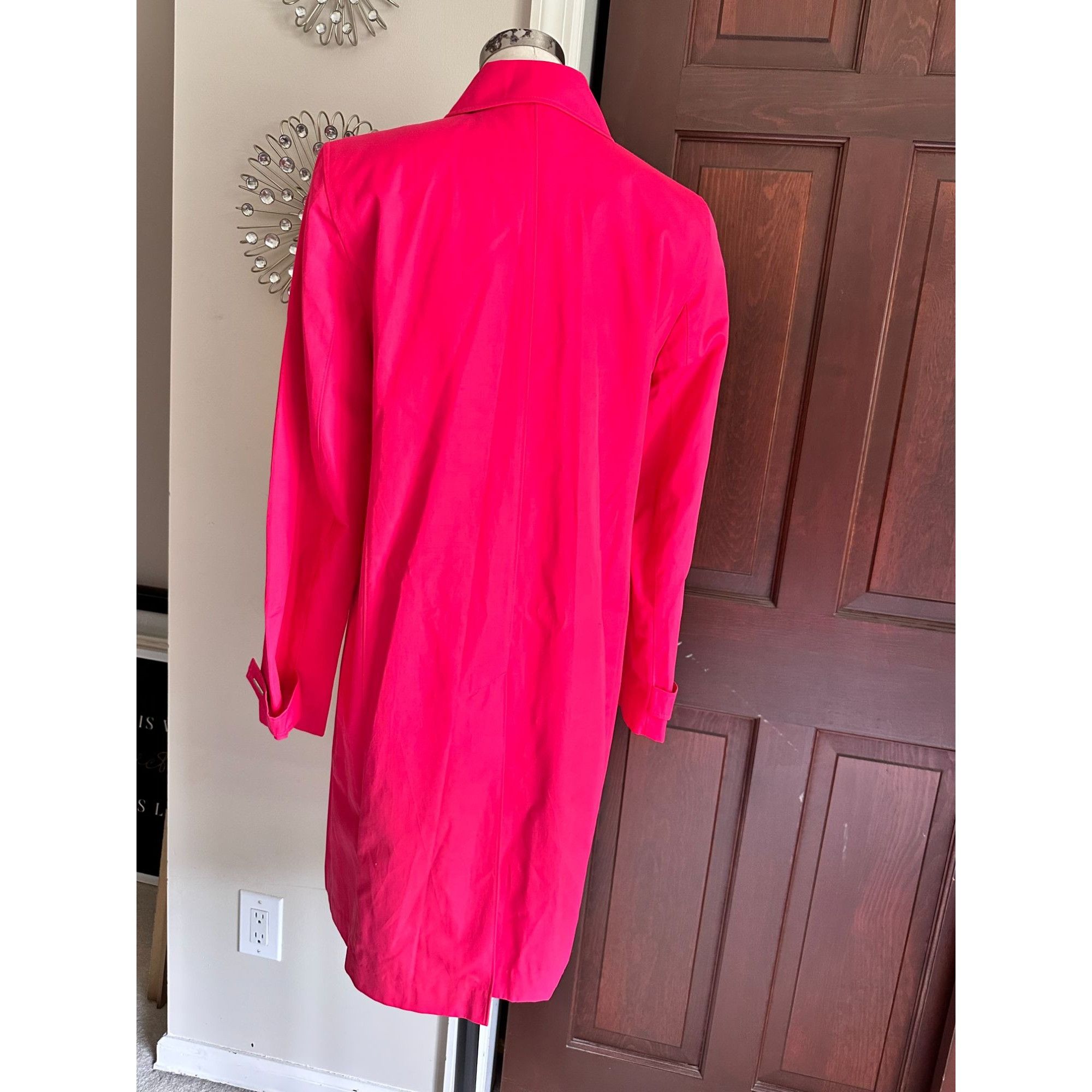 Jones New York Jones New York Trench Coat Coral Pink Silver Toggle Close Kn Size S / US 4 / IT 40 - 5 Thumbnail