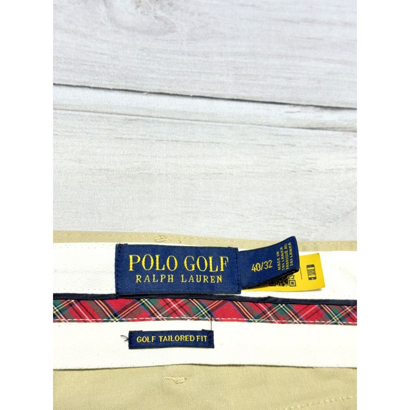Polo Ralph Lauren Polo Ralph Lauren Pants Mens 40x32 Beige Tailored Fit Performance Twill Golf Chino Regular Straight Casual Pants Mens Beige Polo Ralph Lauren Size US L / EU 52-54 / 3 - 7 Thumbnail