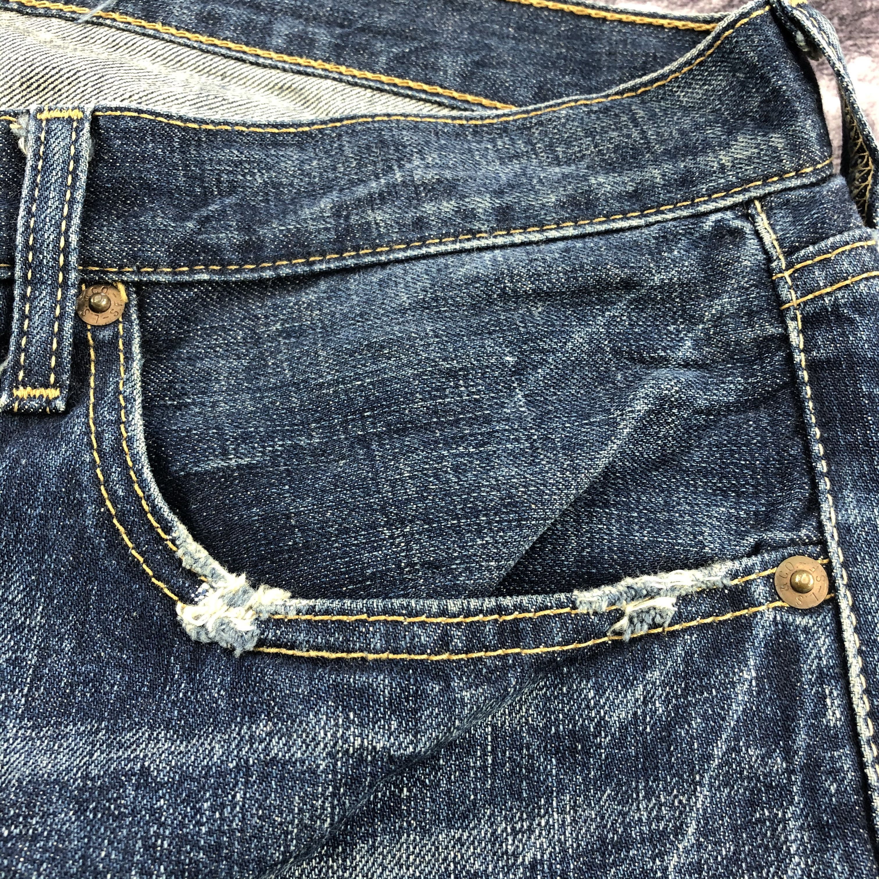 Levi's Vintage 90s Blue Wash Levis 501 Jeans-JM2831 Size US 34 / EU 50 - 12 Thumbnail
