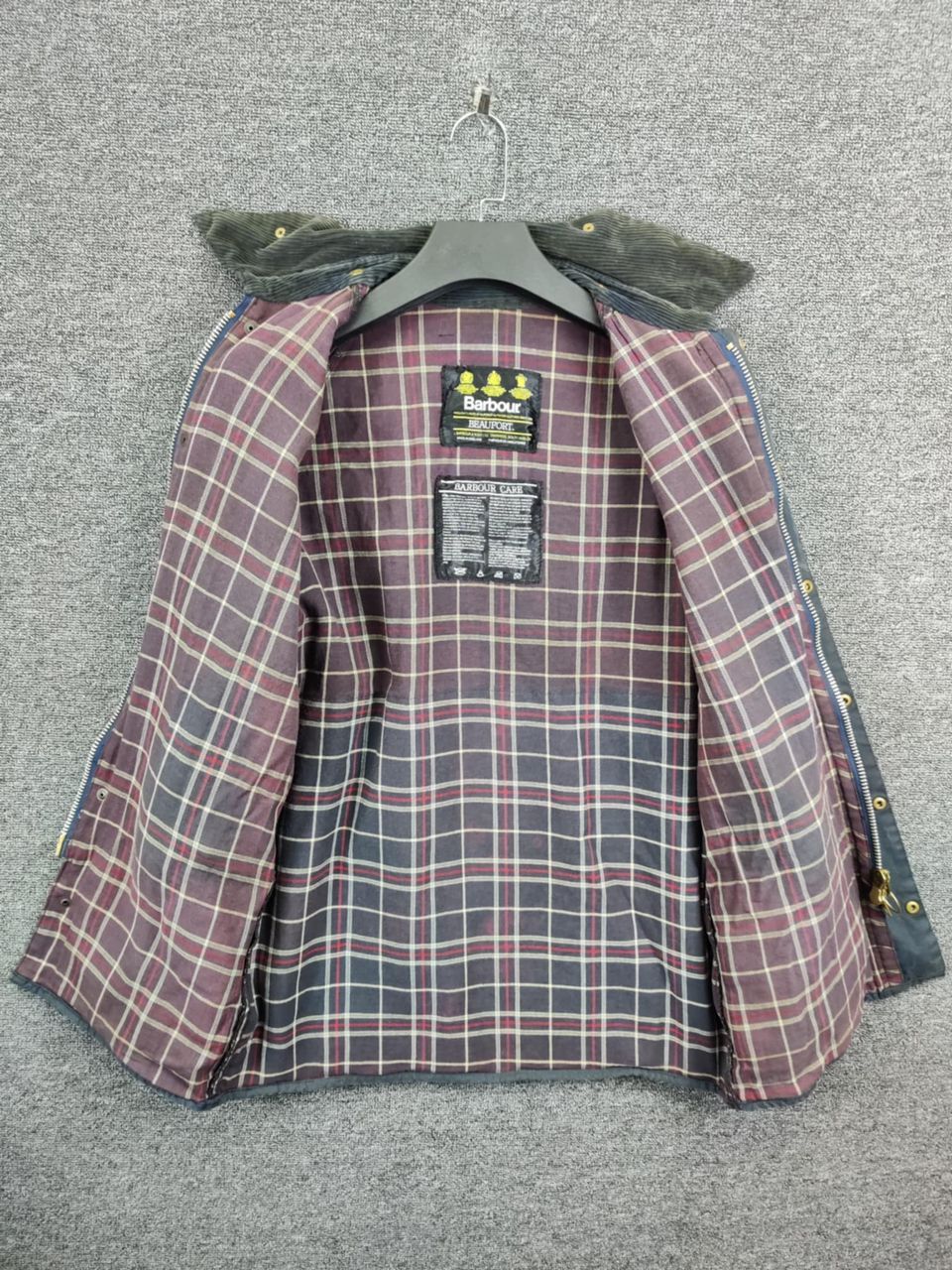 Barbour Vintage 90s Barbour Beaufort Waxed Jacket Size US M / EU 48-50 / 2 - 5 Thumbnail