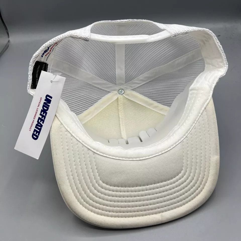 Undefeated Undefeated Logo Trucker Hat Men White Snap Back Cap New Size ONE SIZE - 6 Thumbnail