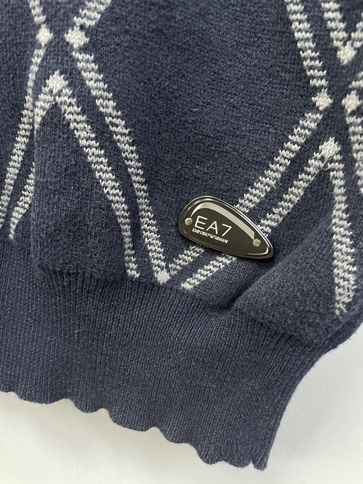 Emporio Armani × Japanese Brand × Vintage VINTAGE ARCHIVE Y2K GOLF STYLE KNITTED VEST EMPORIO ARMANI Size US M / EU 48-50 / 2 - 3 Thumbnail