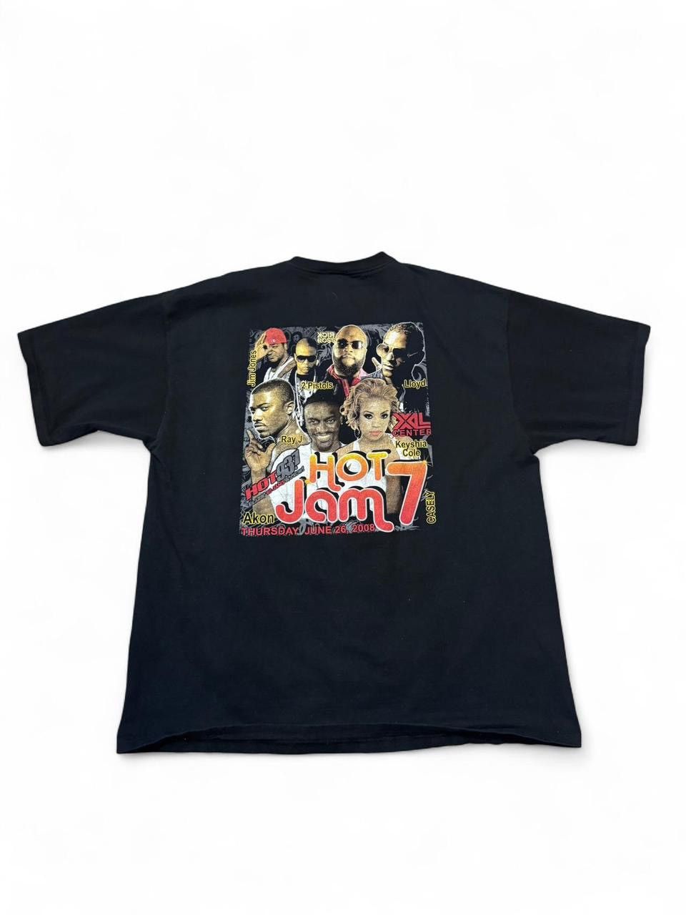 Fruit Of The Loom × Rap Tees × Vintage Vintage 2008 Hot Jam 7 Tour XL Center Rap Tee XXL mens RARE Size US XXL / EU 58 / 5 - 6 Thumbnail