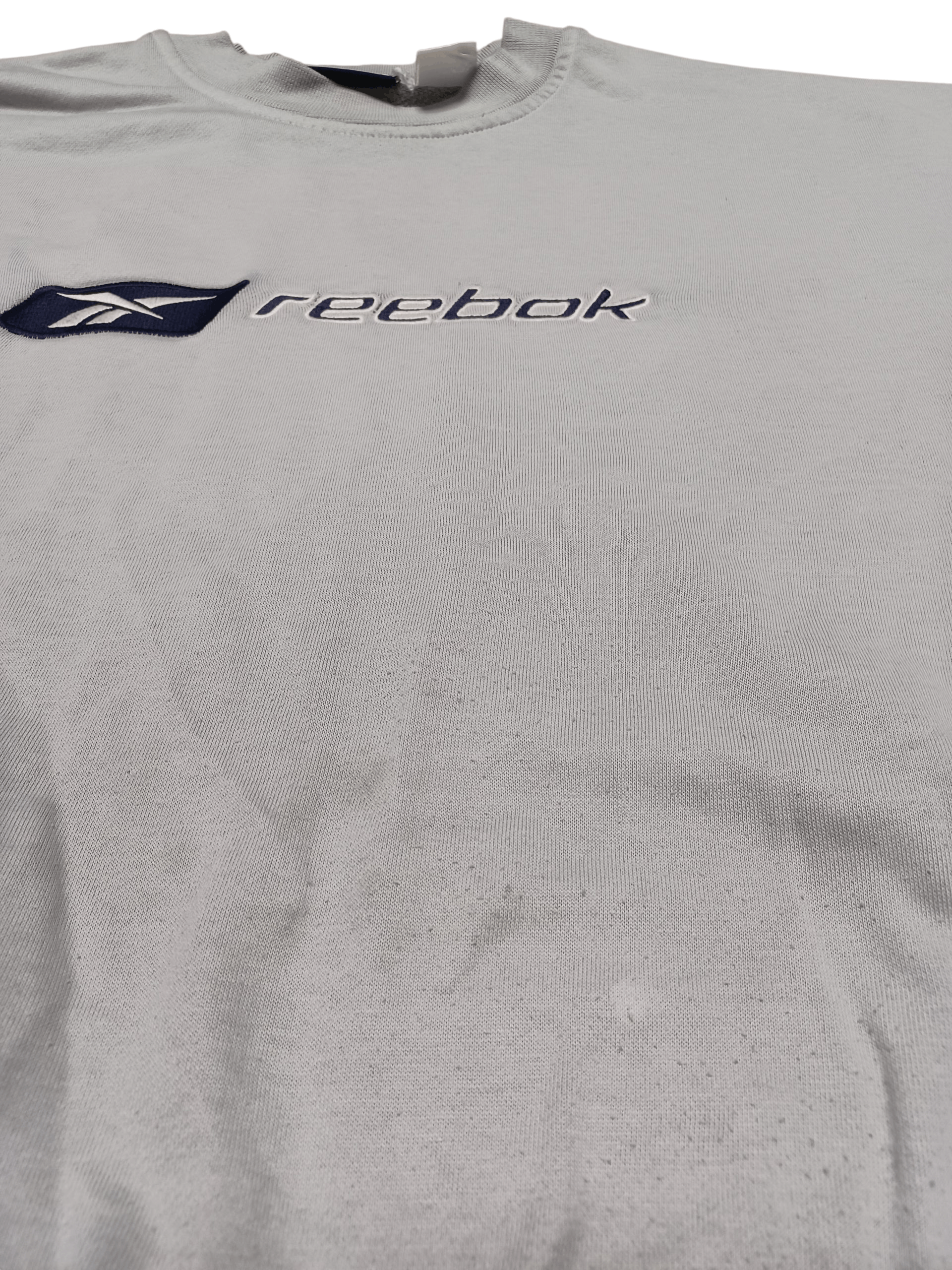 Reebok REEBOK VINTAGE DIRTY FADED BIGLOGO EMBROIDERED SWEATSHIRT Size US L / EU 52-54 / 3 - 3 Thumbnail