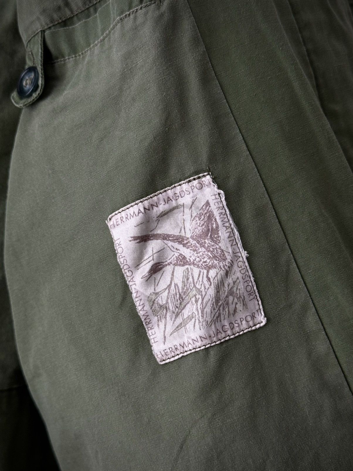 Japanese Brand × Le Mont Saint Michel × Vintage 1960s Swedish ‘Herrmann Jagdsport’ Hunting Shooting Jacket Size US L / EU 52-54 / 3 - 9 Thumbnail