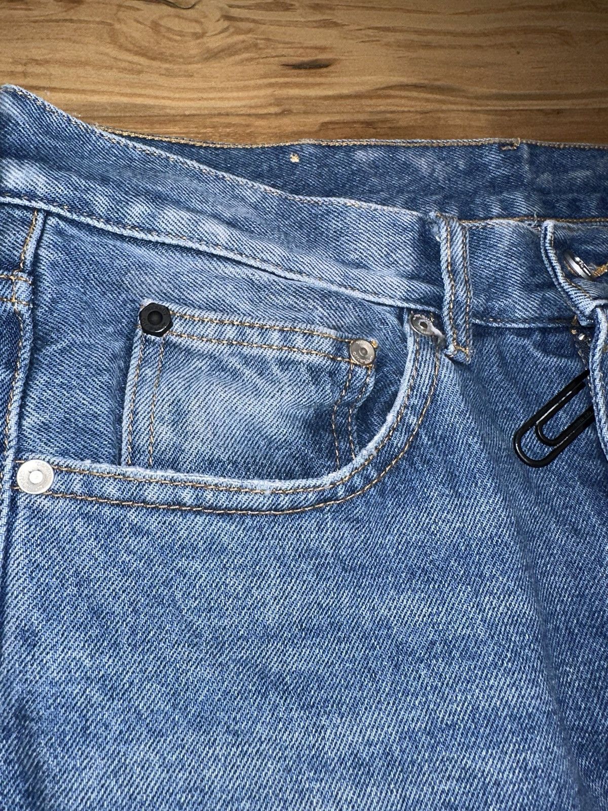 Off-White Off White Paper Clip Zipper Denim Size US 30 / EU 46 - 3 Thumbnail