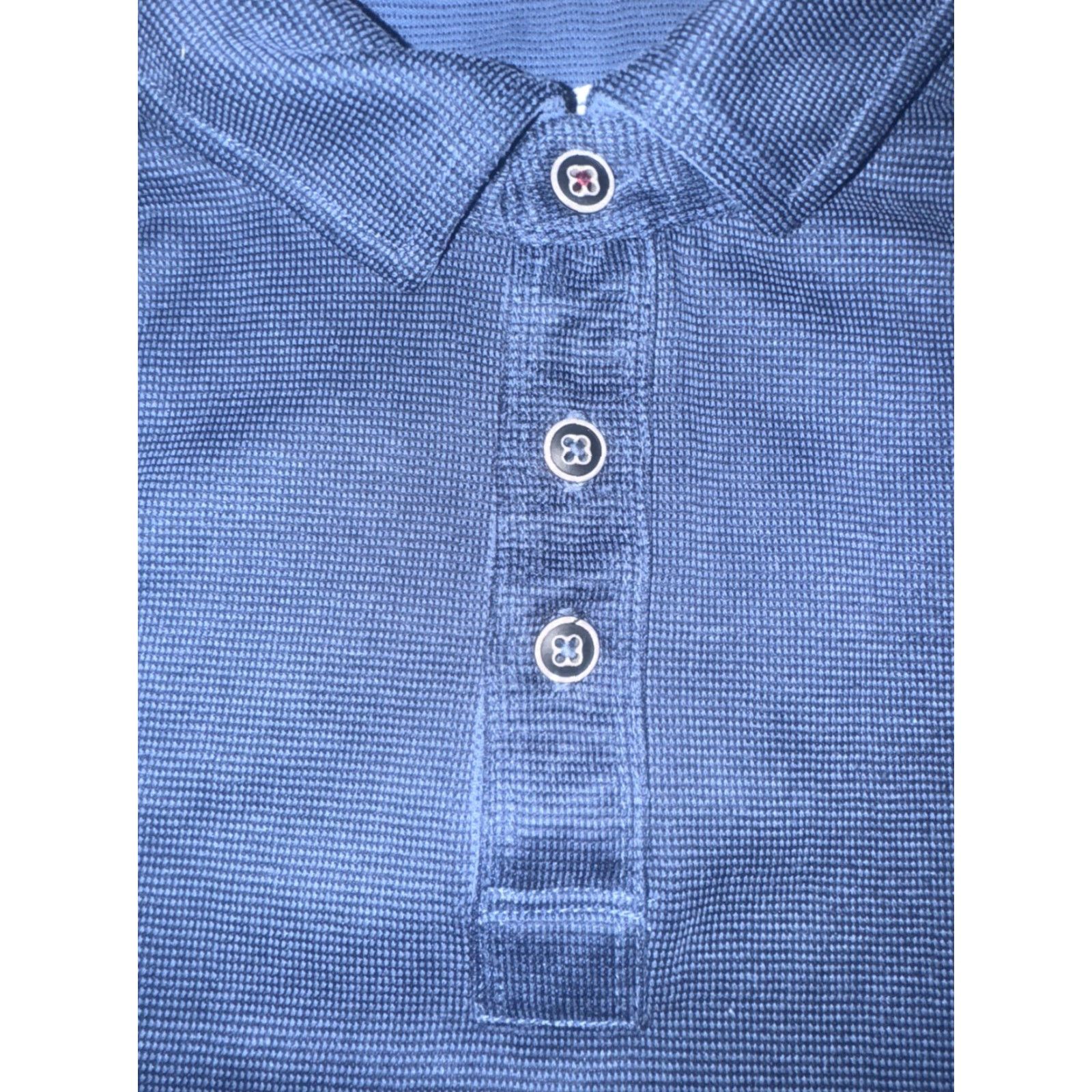 Tommy Bahama TOMMY BAHAMA Long Sleeve Polo Shirt Blue Mens L 23x27 Soft Knit Casual Size US L / EU 52-54 / 3 - 2 Thumbnail