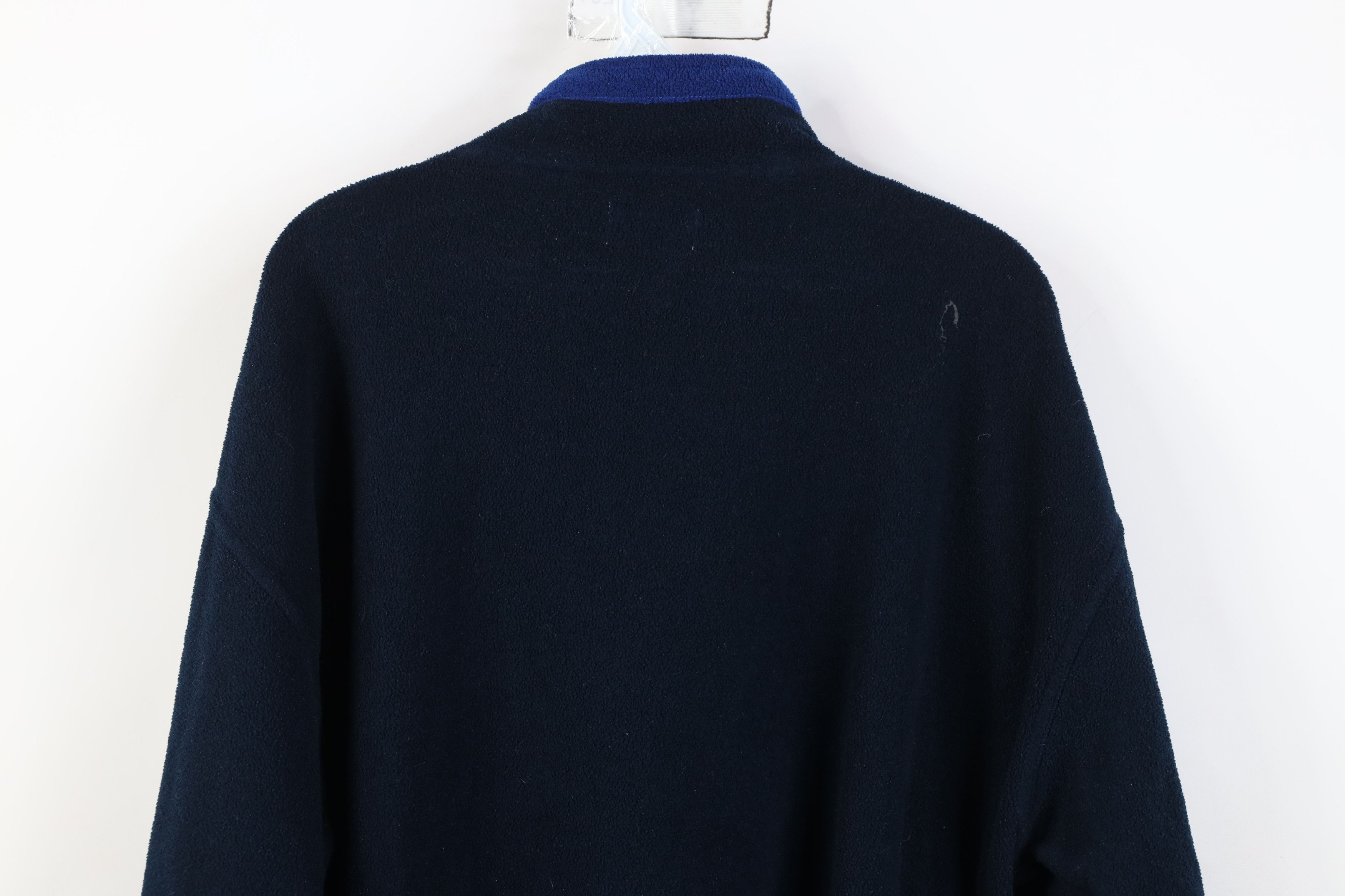 Vintage Vintage 90s Perry Ellis Flag 1/4 Half Zip Fleece Sweater Size US L / EU 52-54 / 3 - 13 Thumbnail