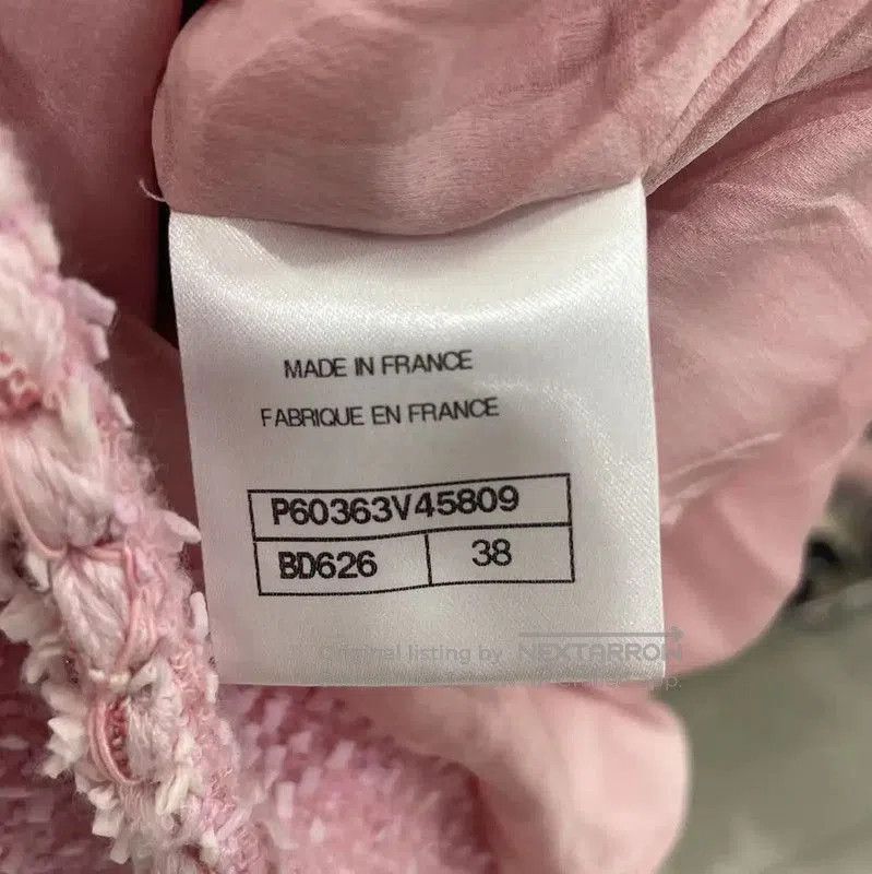 Chanel Chanel Pink Tweed Short Summer Dress . Size S / US 4 / IT 40 - 6 Thumbnail