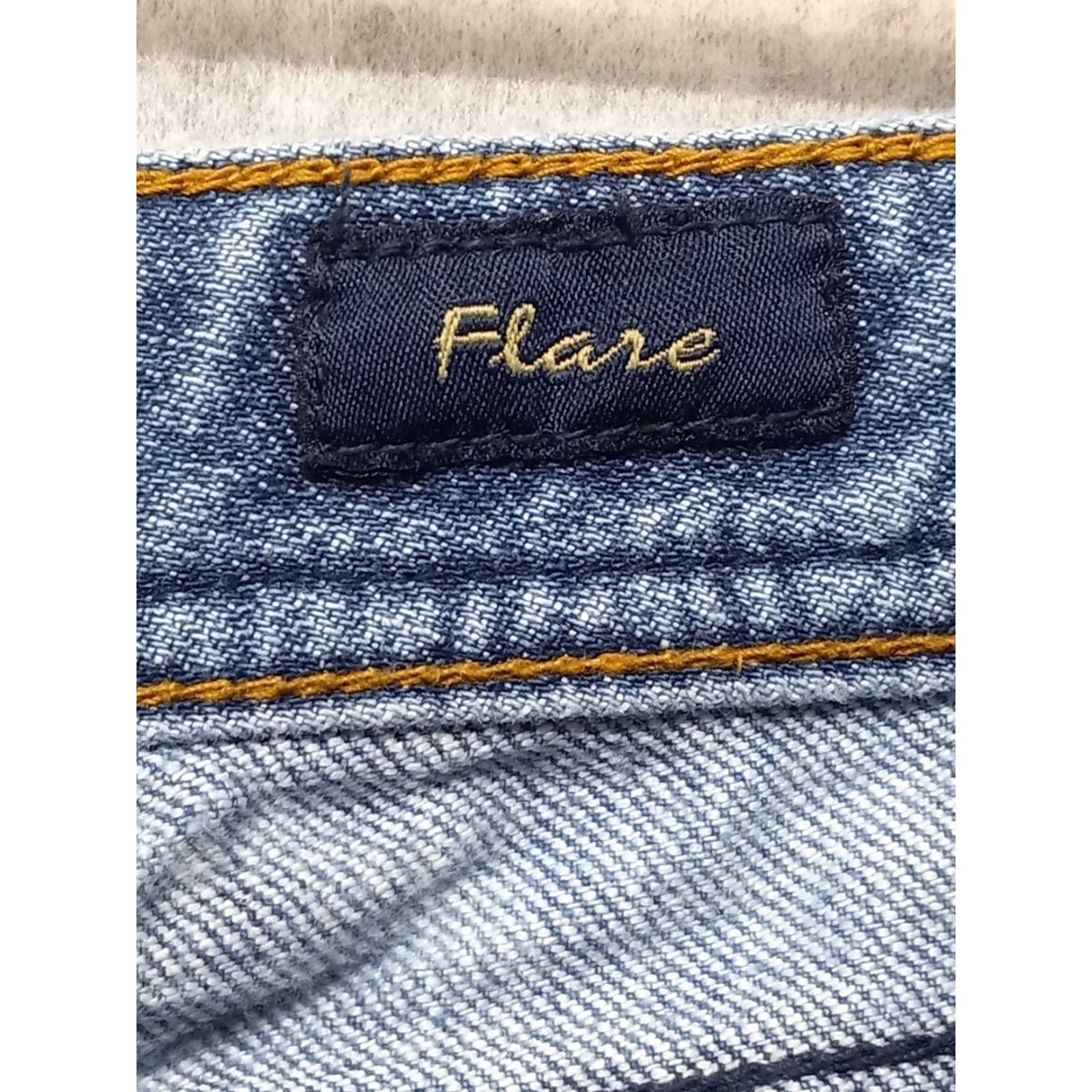 Vintage Seven7 Flare Jeans Women's Blue Medium Wash Denim SZ 29 RN 109890 Size 29" - 5 Thumbnail
