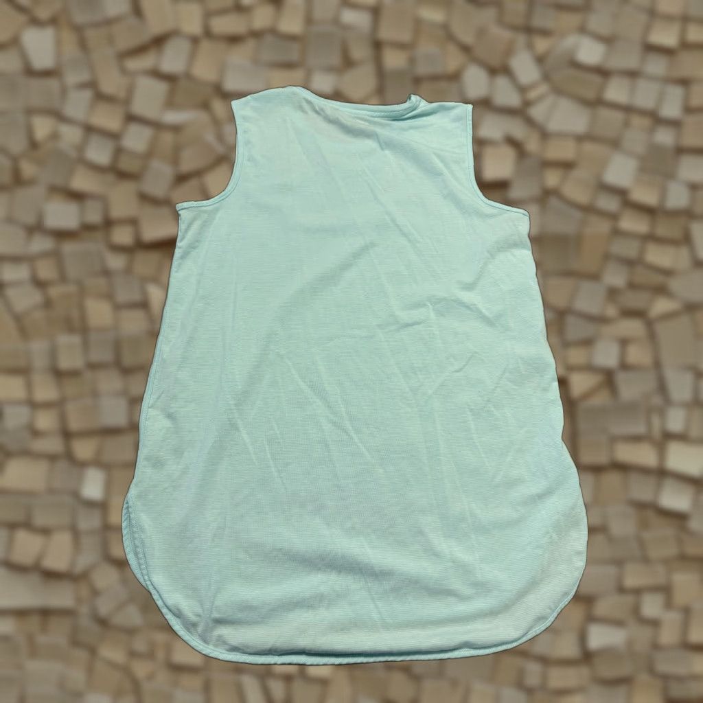Lands' End Lands' End Tank Top Women's XS Blue Sleeveless Round Neck Cotton Knit Shirt Adult XS Ladies Tank Top Regular Fit T-Shirt Casual Size XS / US 0-2 / IT 36-38 - 1 Thumbnail