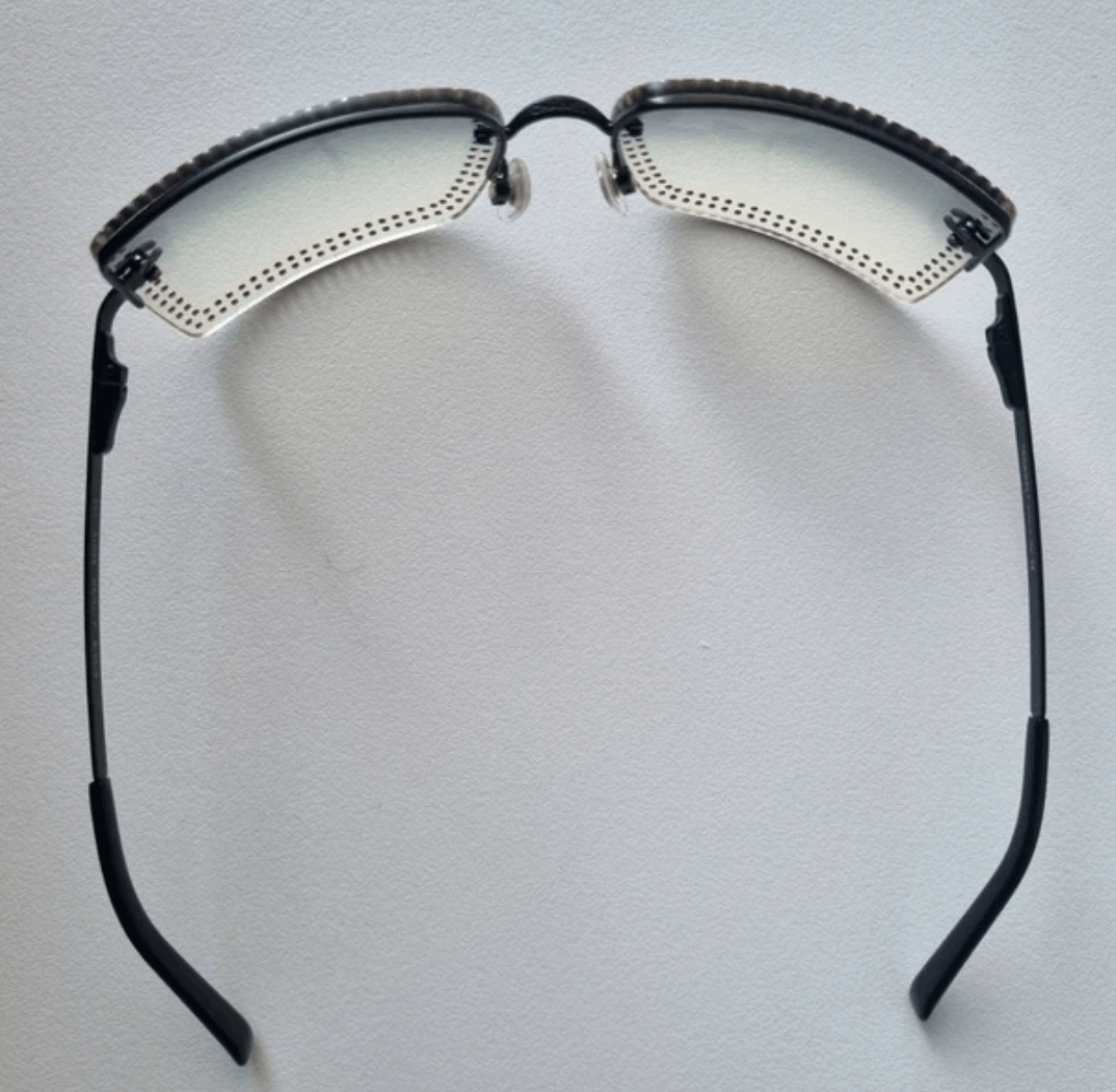 Chanel CHANEL Sunglasses 4105 Rimless Rhinestone 4017 Size ONE SIZE - 9 Thumbnail
