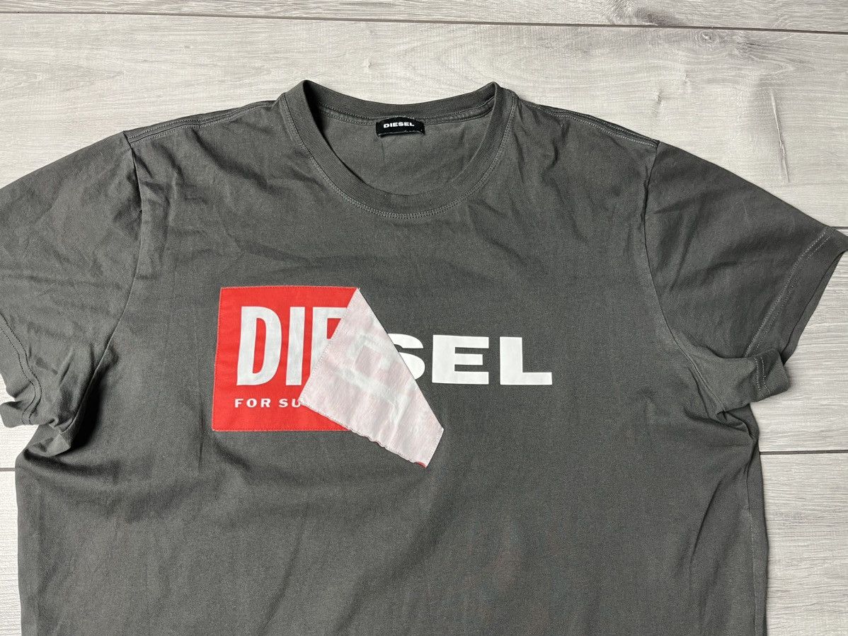 Diesel Diesel T-shirt box logo size XLarge Size US XL / EU 56 / 4 - 3 Thumbnail