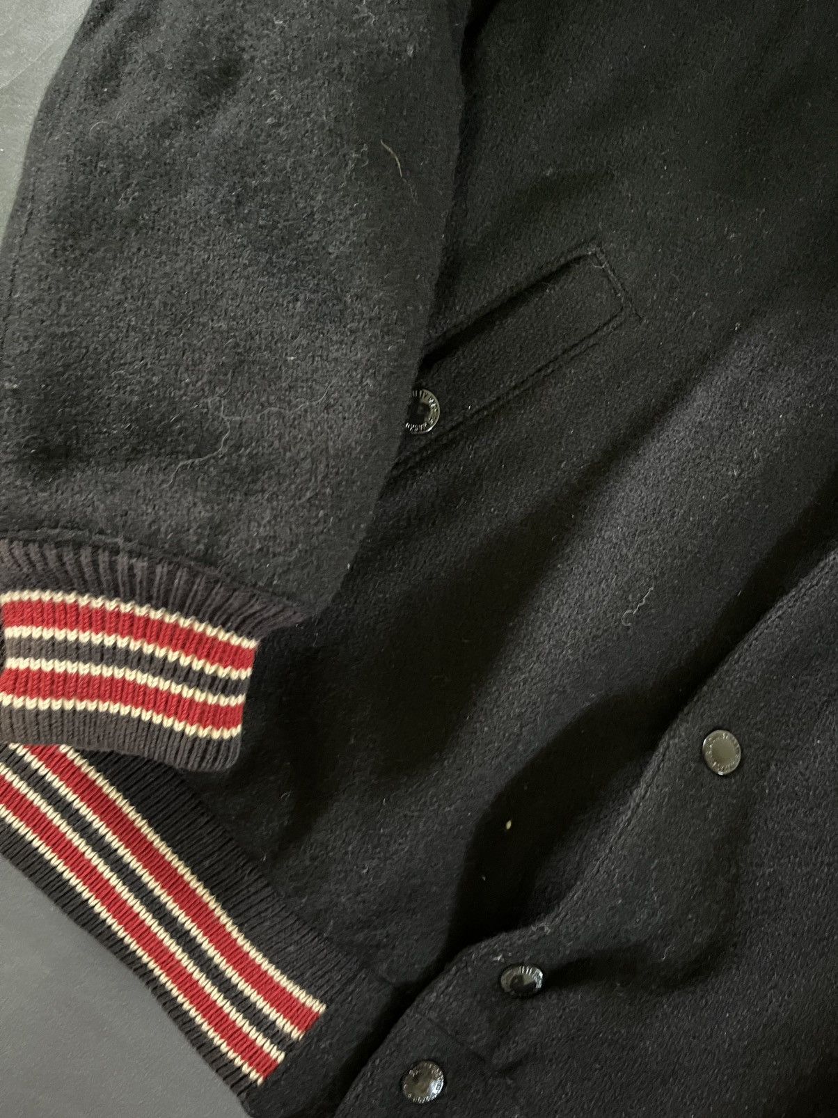 Vintage × Wacko Maria WACKO MARIA Shawl collar stadium jacket Size US XXS / EU 40 - 5 Thumbnail