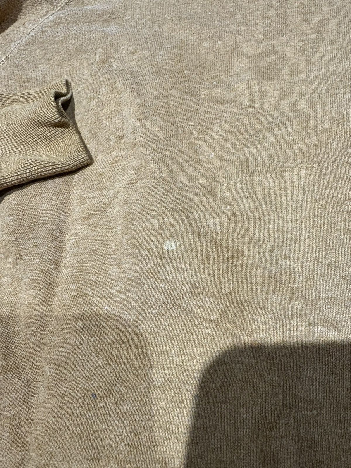 Vintage Vintage 1960s dark gold mustard sweat sweatshirt crewneck Size US L / EU 52-54 / 3 - 5 Thumbnail